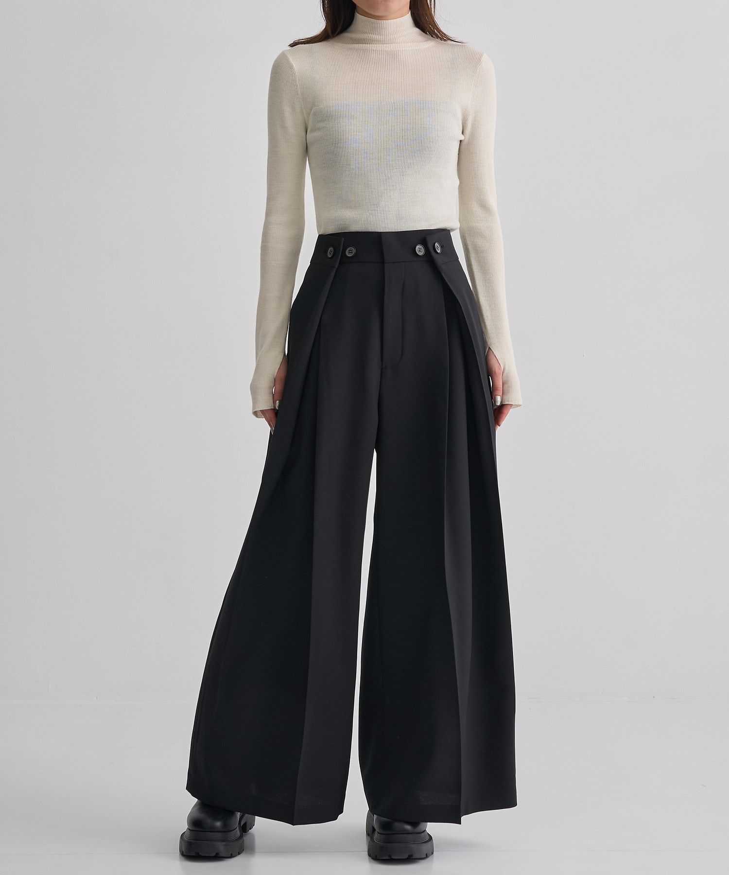 2way Tucked Trousers STUDIOUS
