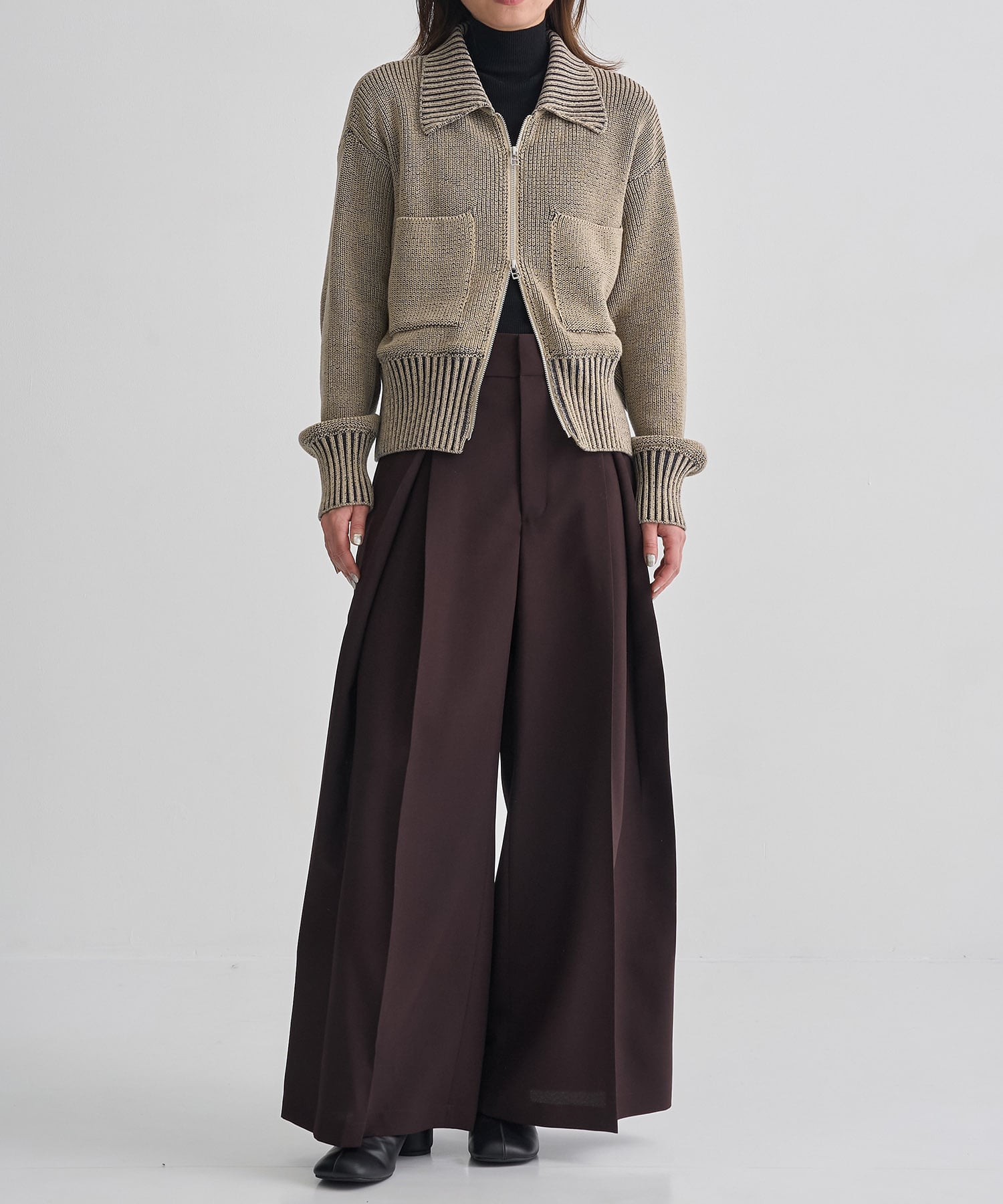 2way Tucked Trousers STUDIOUS