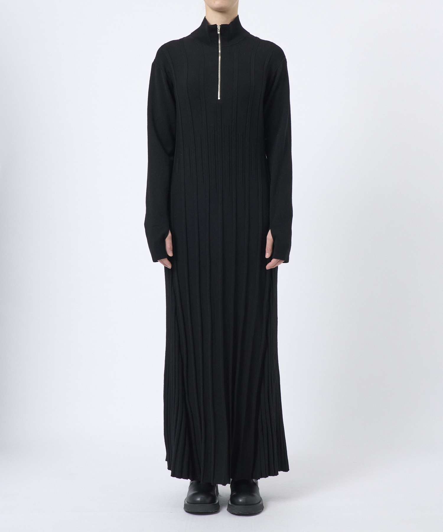 別注 ZIP KNIT DRESS CINOH