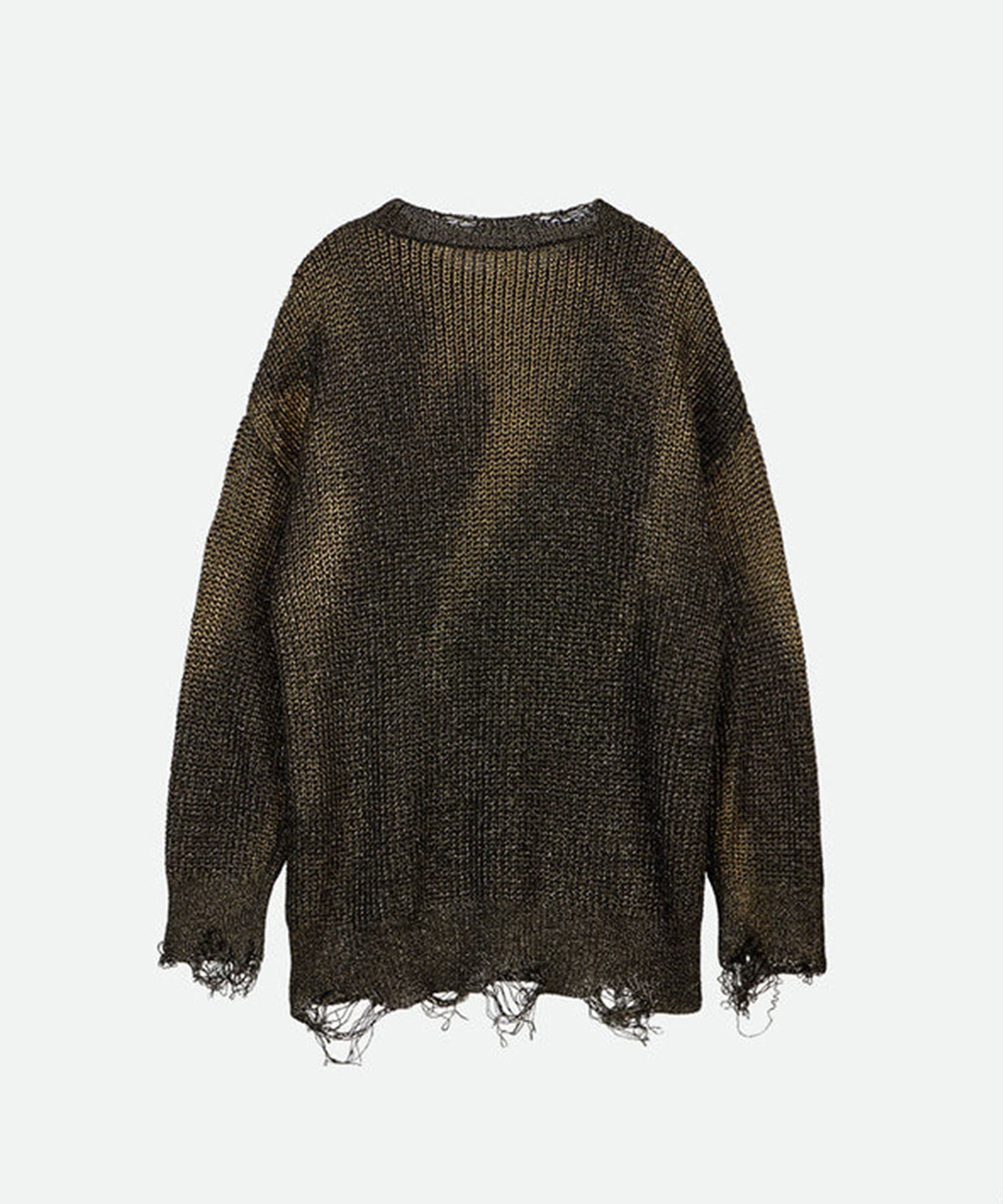 SHINY FOIL GRUNGE KNIT NOUNLESS