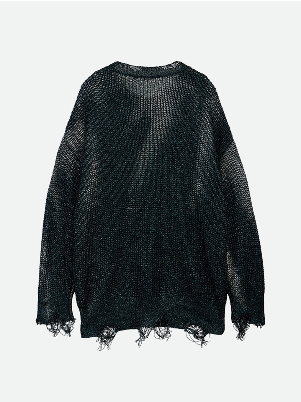 SHINY FOIL GRUNGE KNIT NOUNLESS