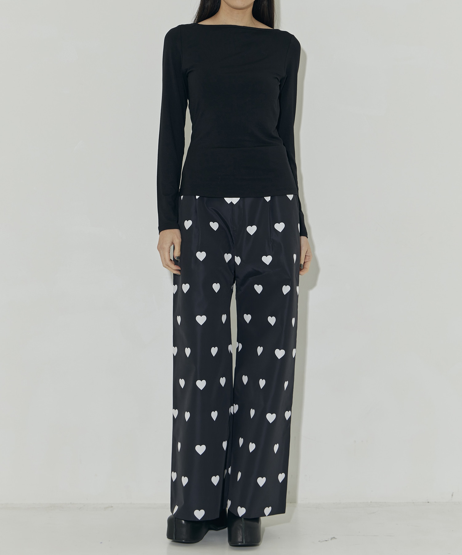 Heart Pattern pants VIVIANO