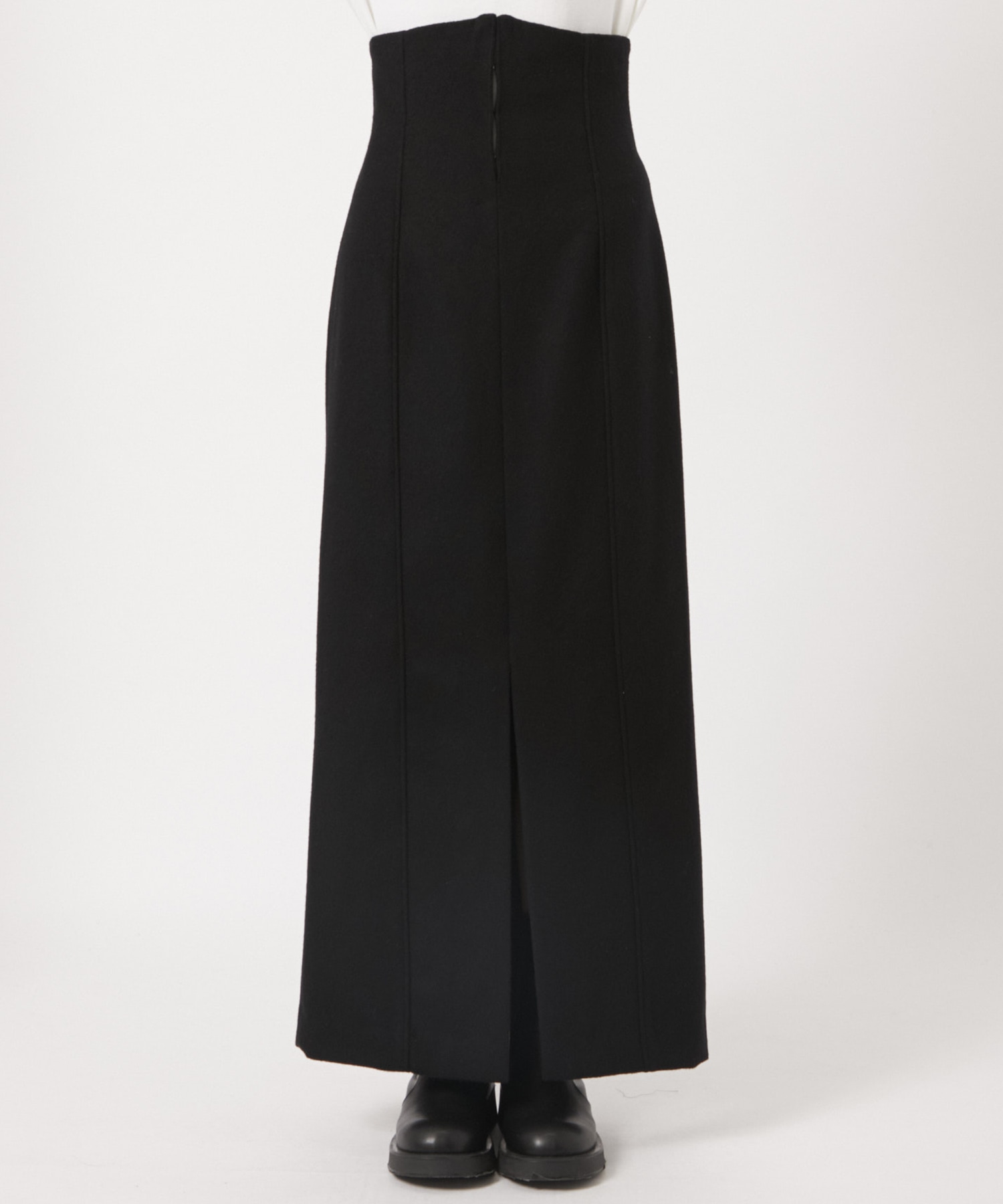 WOOL CASHMERE HIGH WAIST SKIRT KAYLE