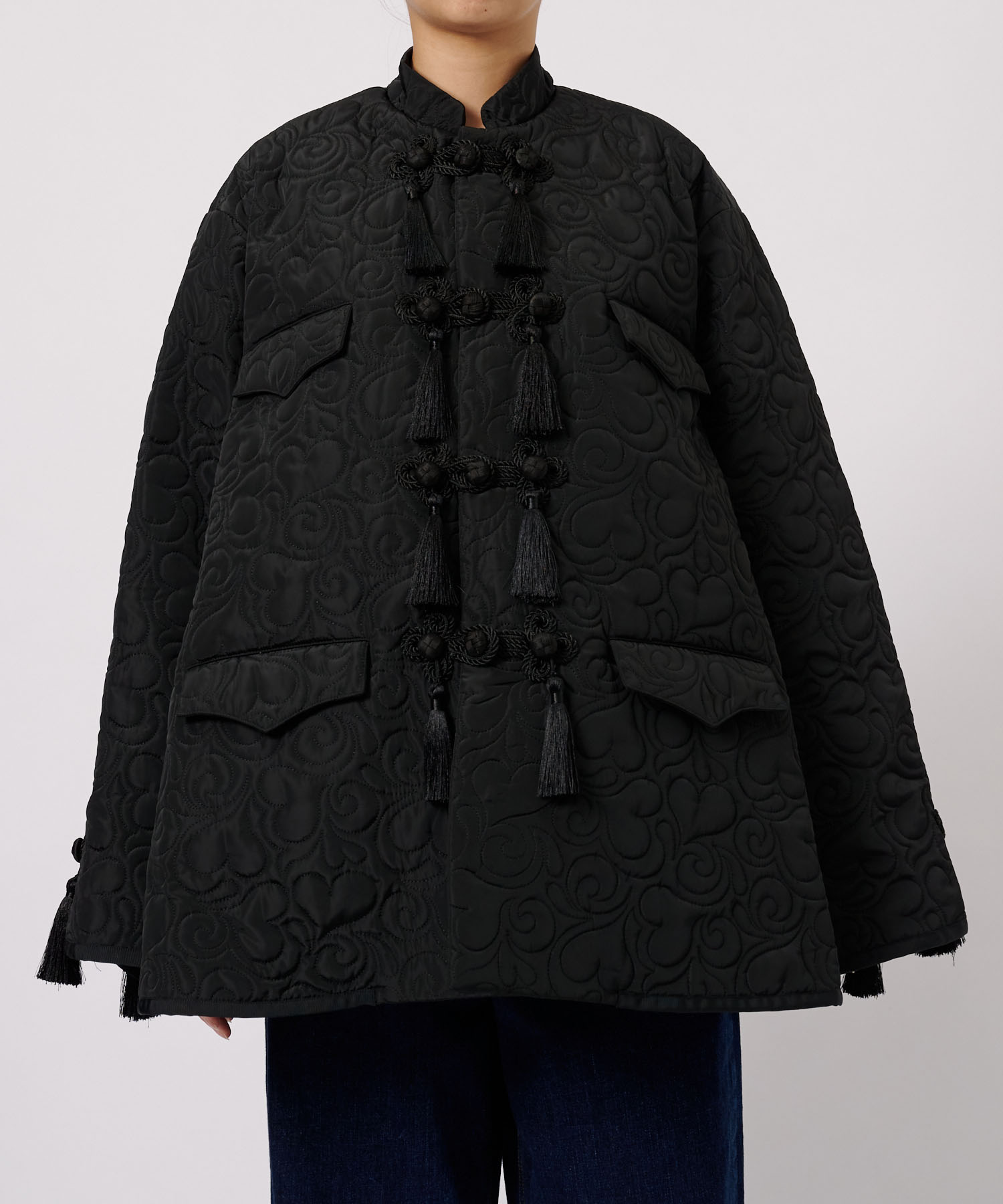 Quilted Mao Jacket VIVIANO