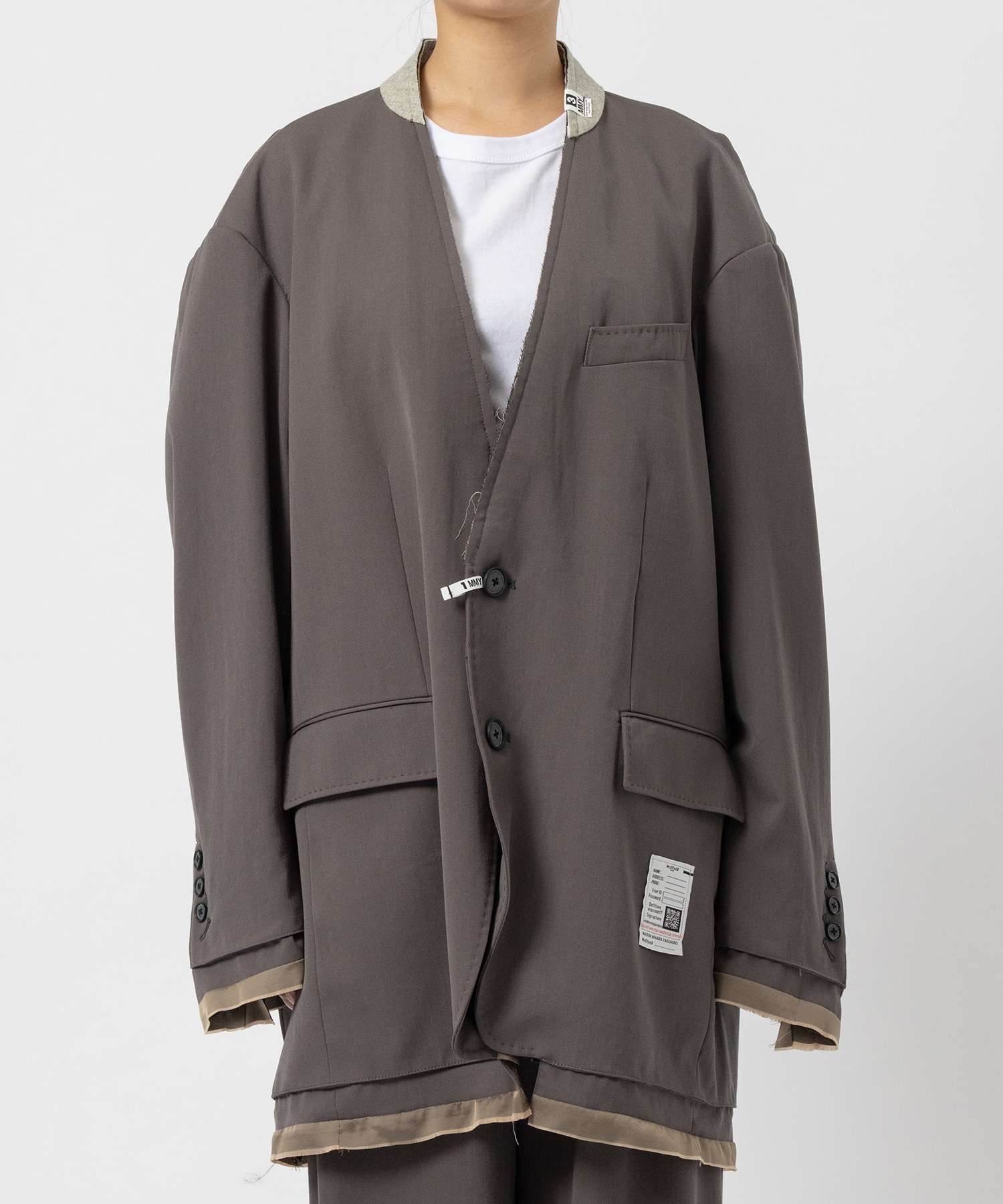 WOOL JACKET Maison MIHARA YASUHIRO