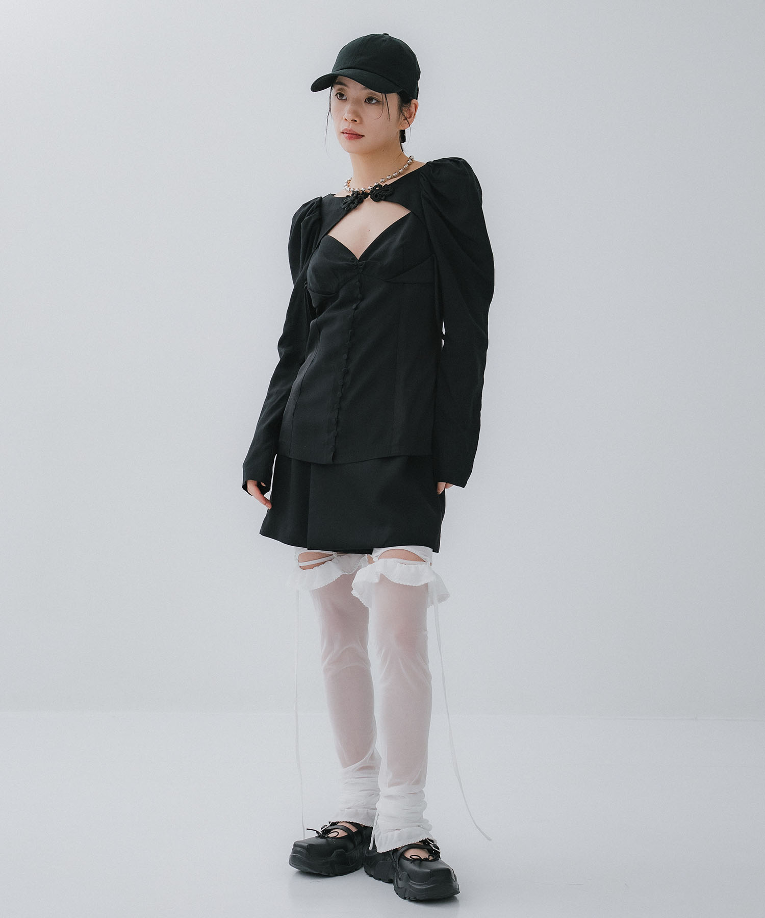 別注 China ribbon cap tanakadaisuke