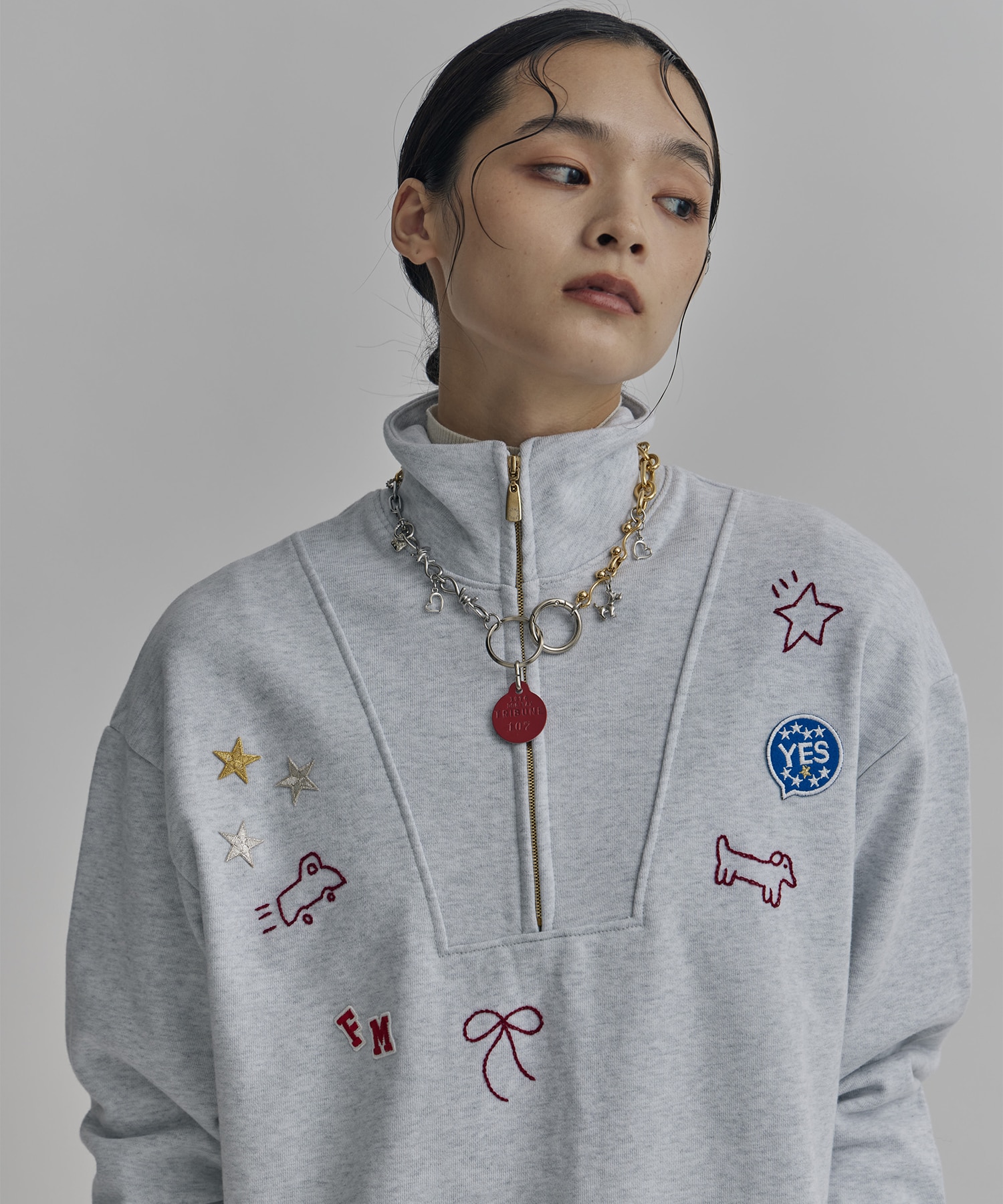 別注LIMITED CHARM NECKLACE-C foundrymews