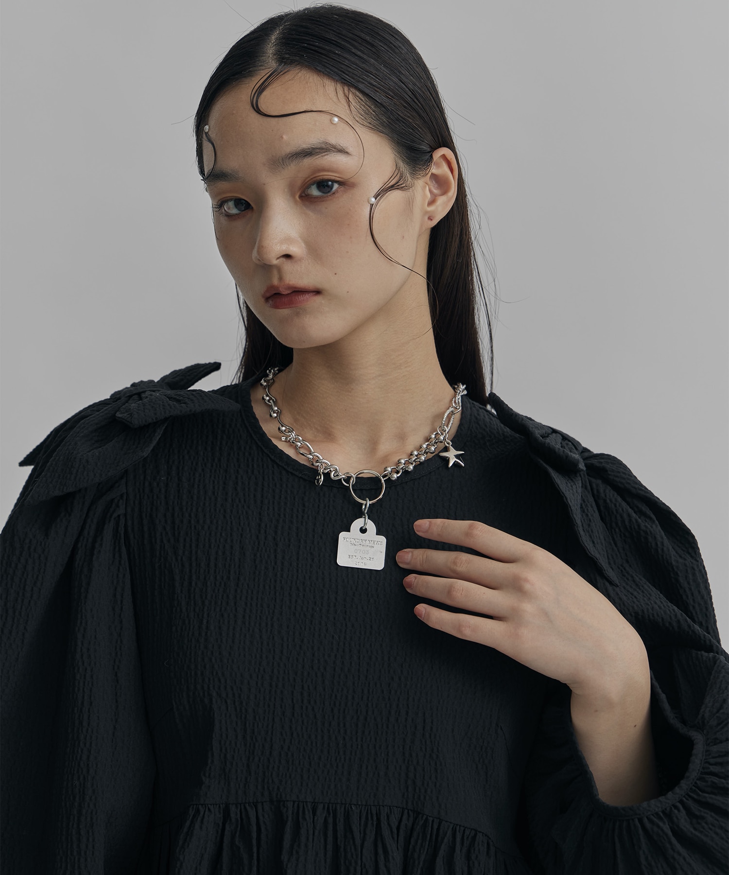 別注LIMITED CHARM NECKLACE-D foundrymews