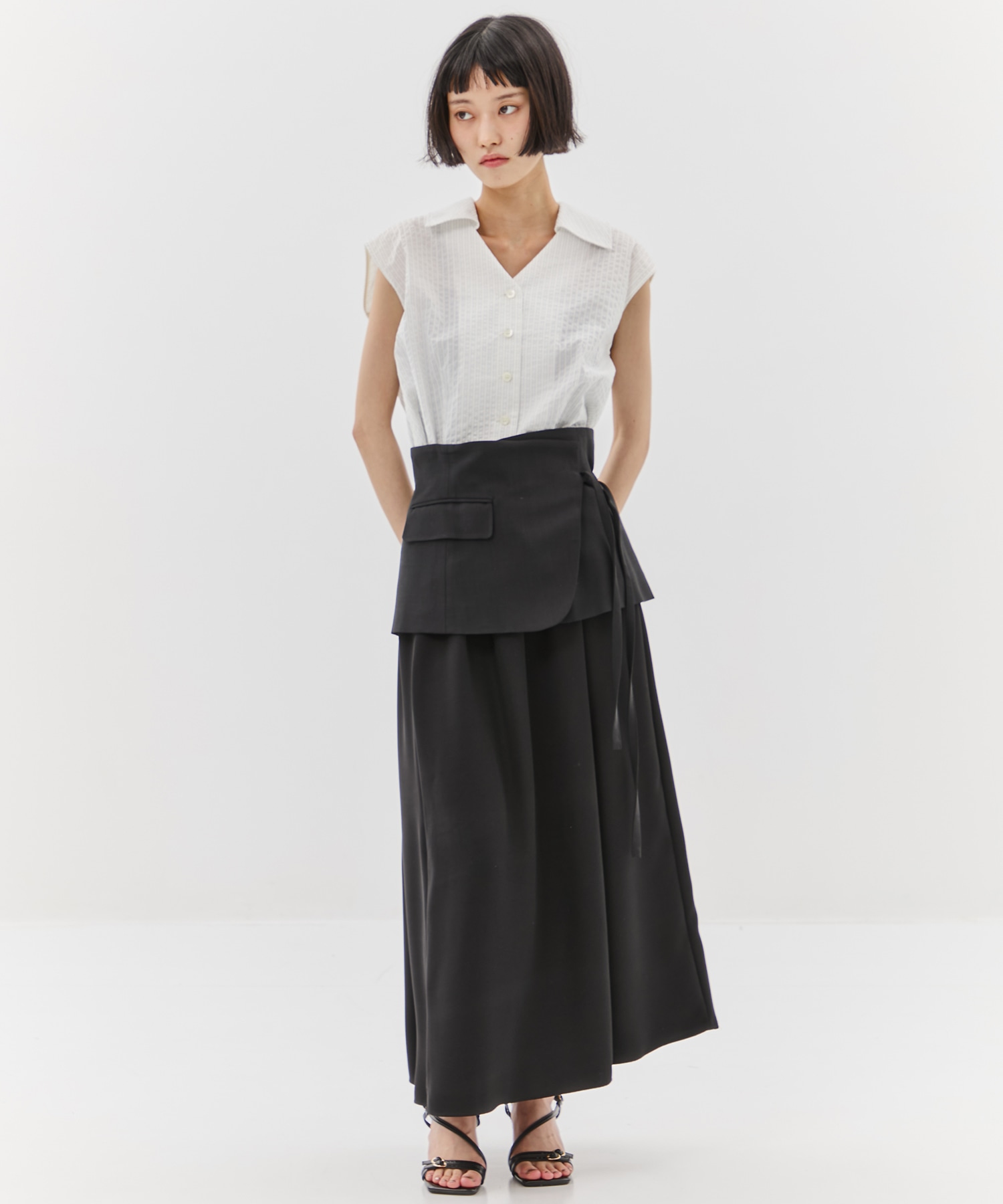 Blazer Hem 2piece SK STUDIOUS
