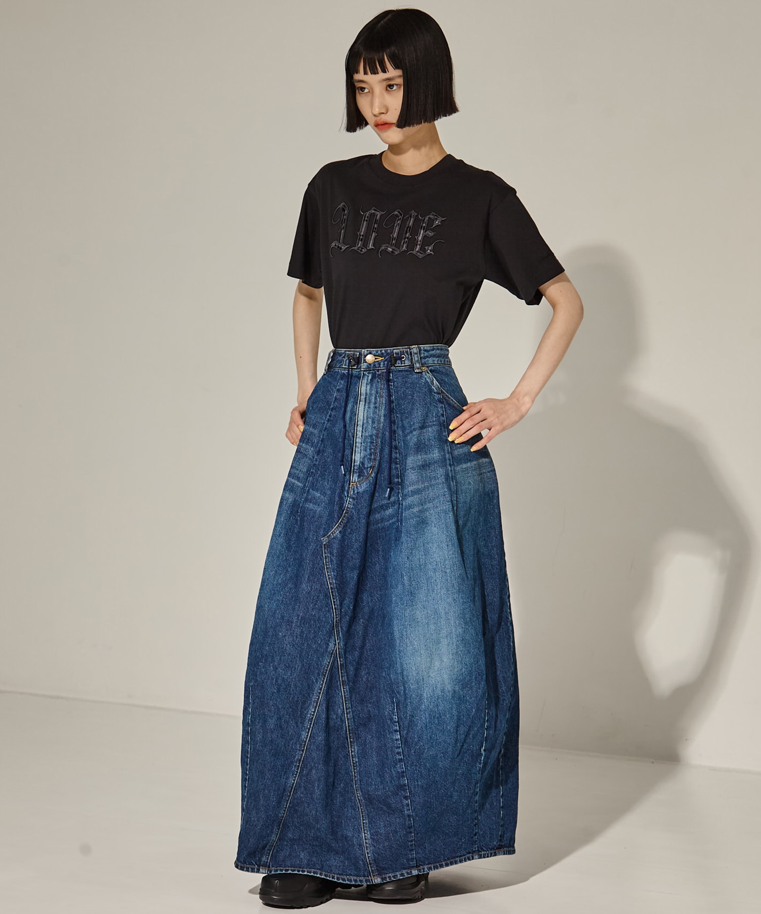 H.D. Skirt - Jean / 12oz Denim Needles