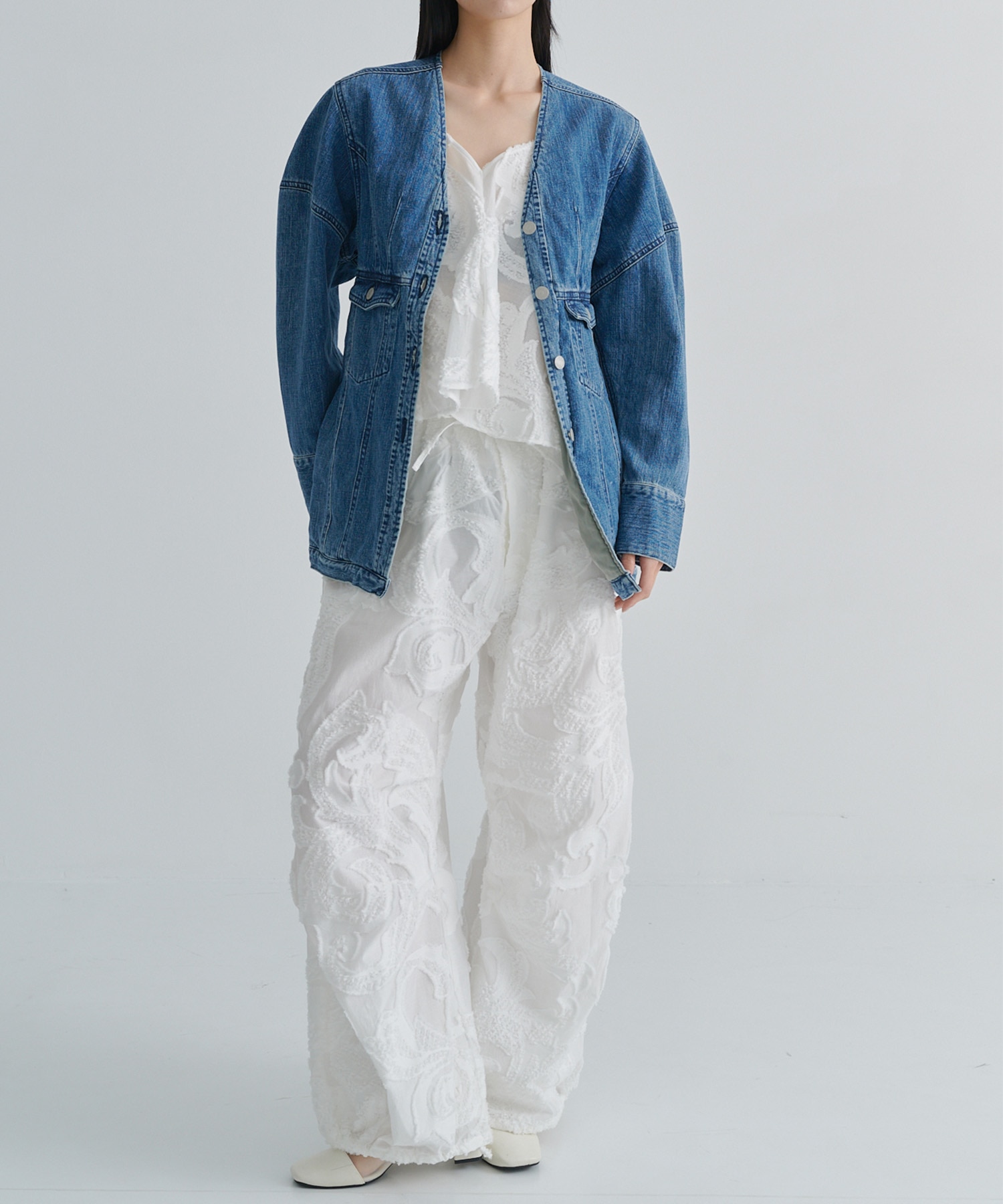 Helene denim jacket BL AKIRANAKA