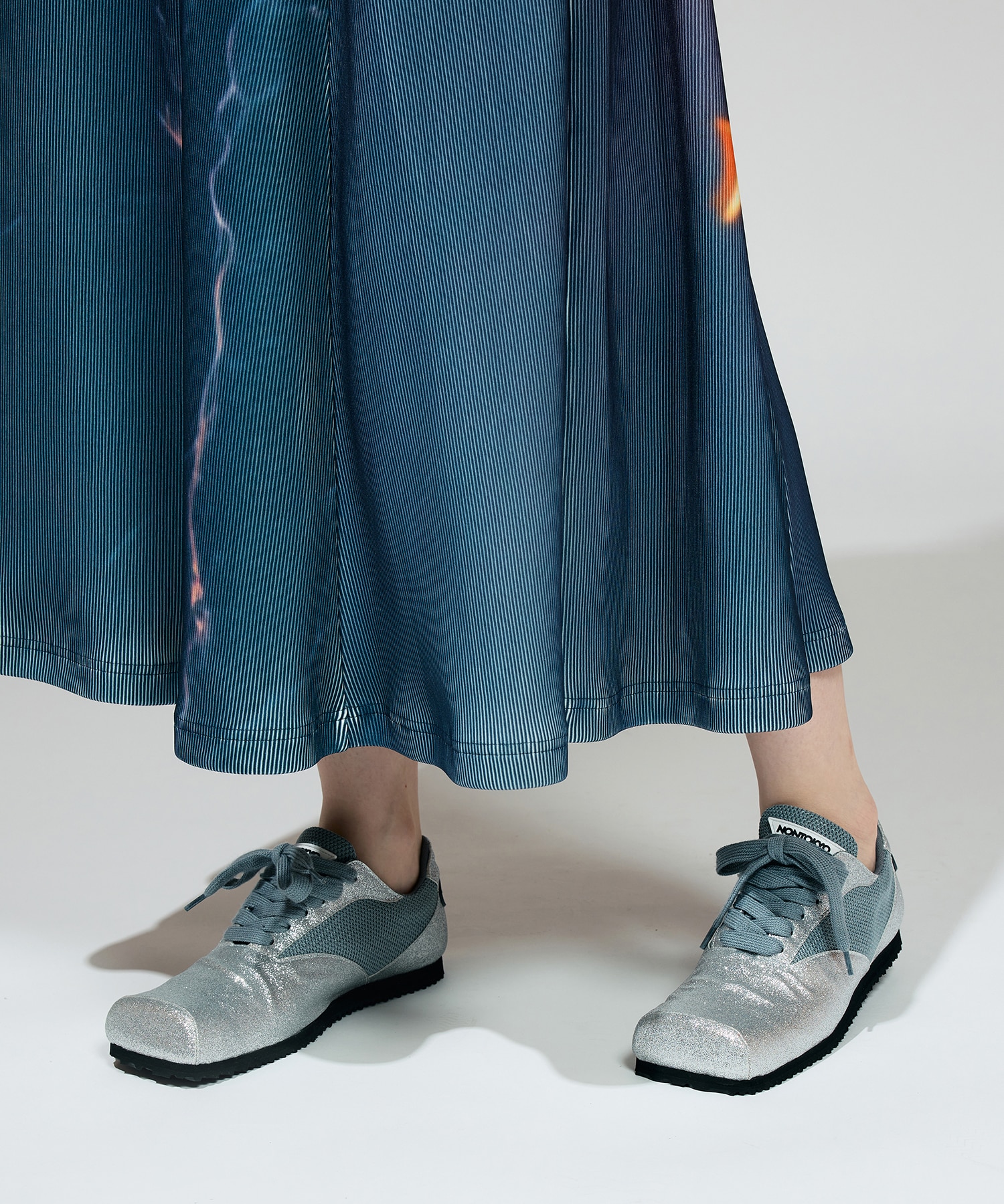 GLITTER SQUARE SNEAKERS NON TOKYO
