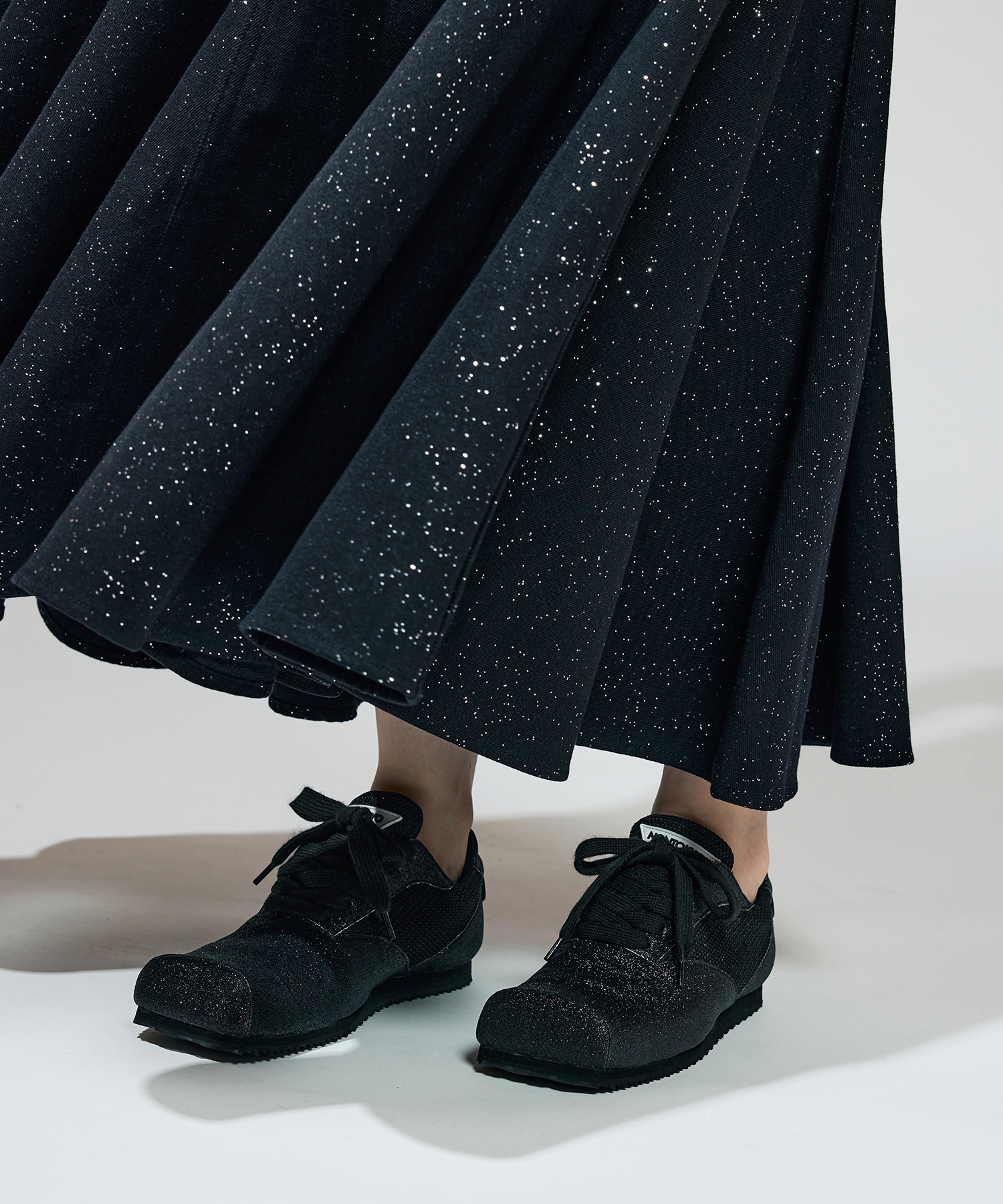 GLITTER SQUARE SNEAKERS NON TOKYO
