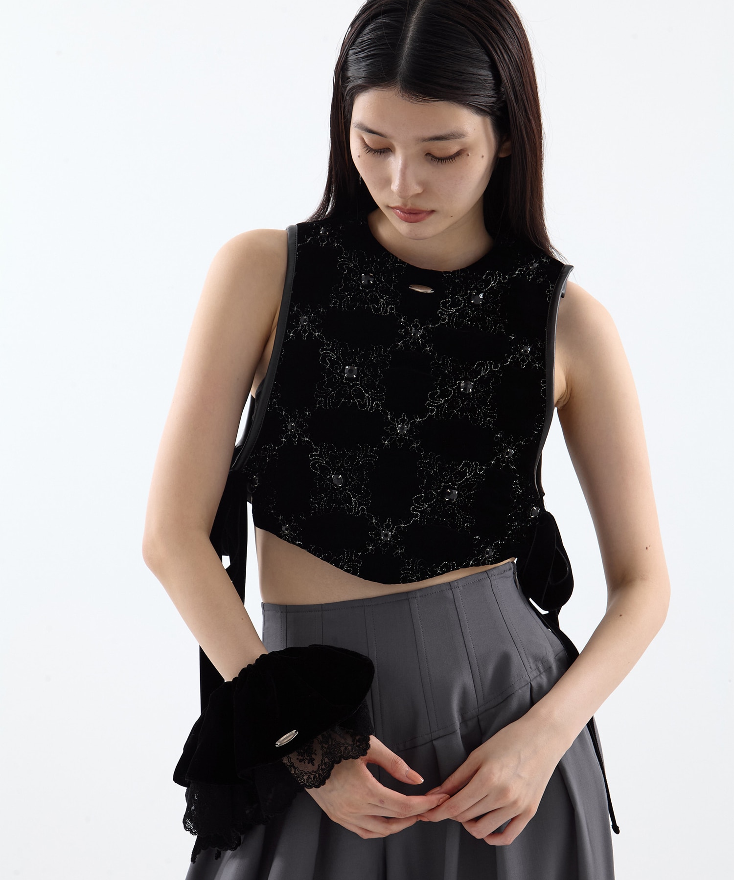 別注velour lace chou chou tanakadaisuke