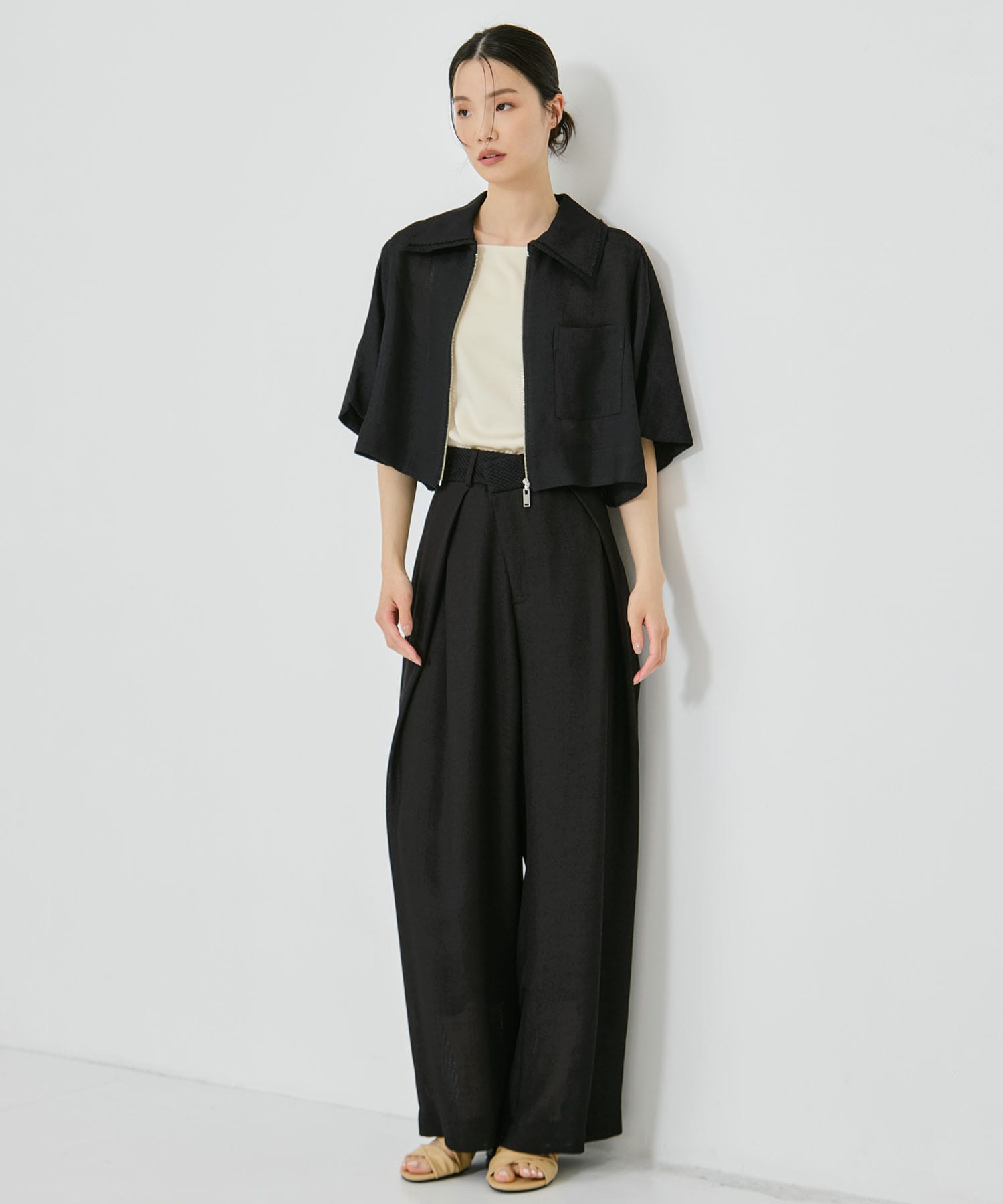 Half Sleeve Mesh Shirt STUDIOUS