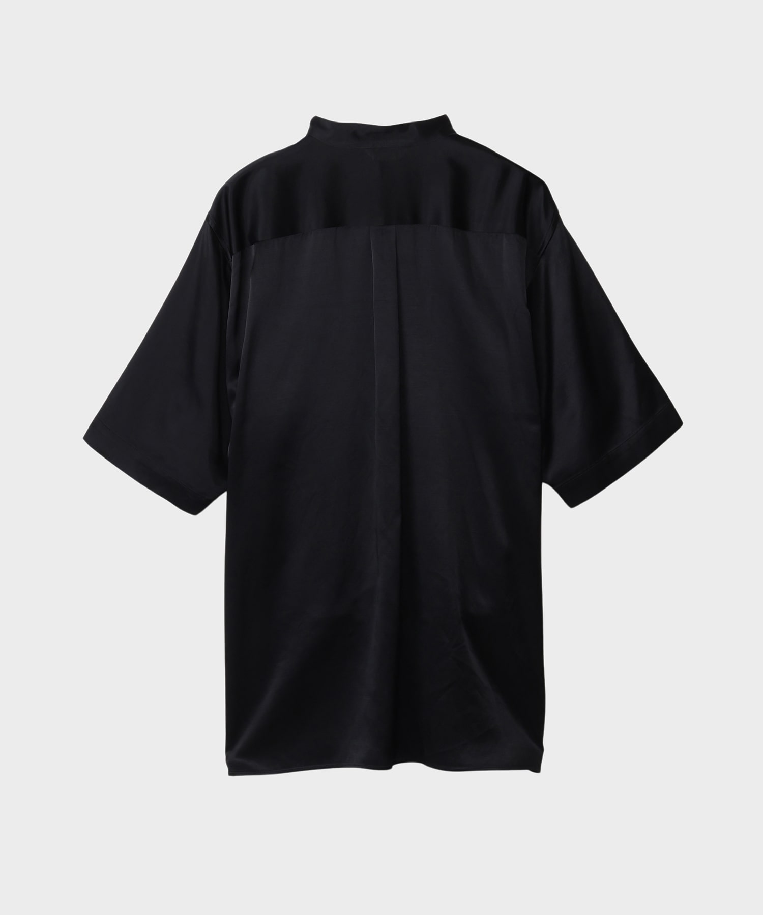 SATIN DRAPE BLOUSE CINOH
