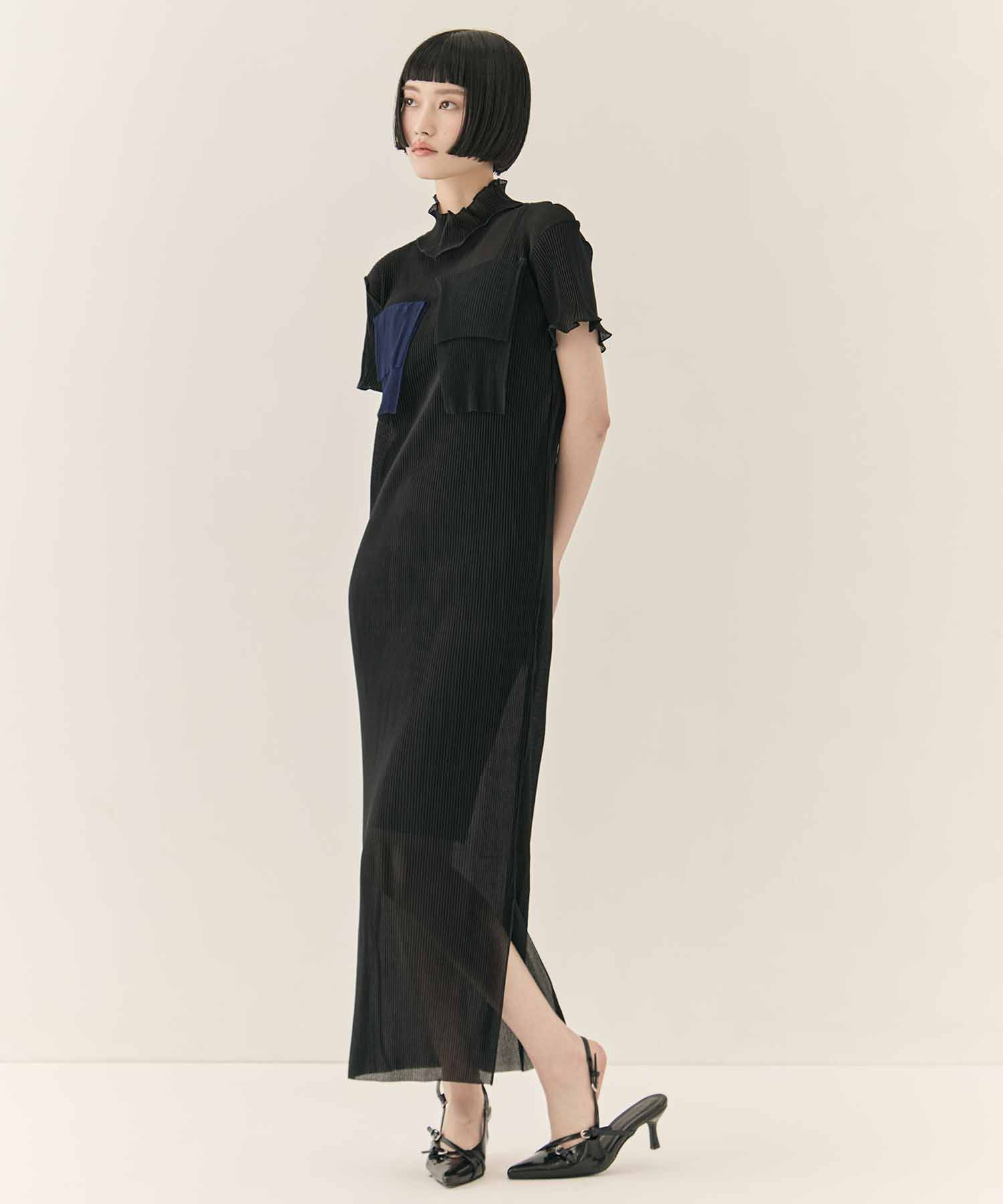 STUDIOUS Sheer Shoulder Dress 【公式通販】