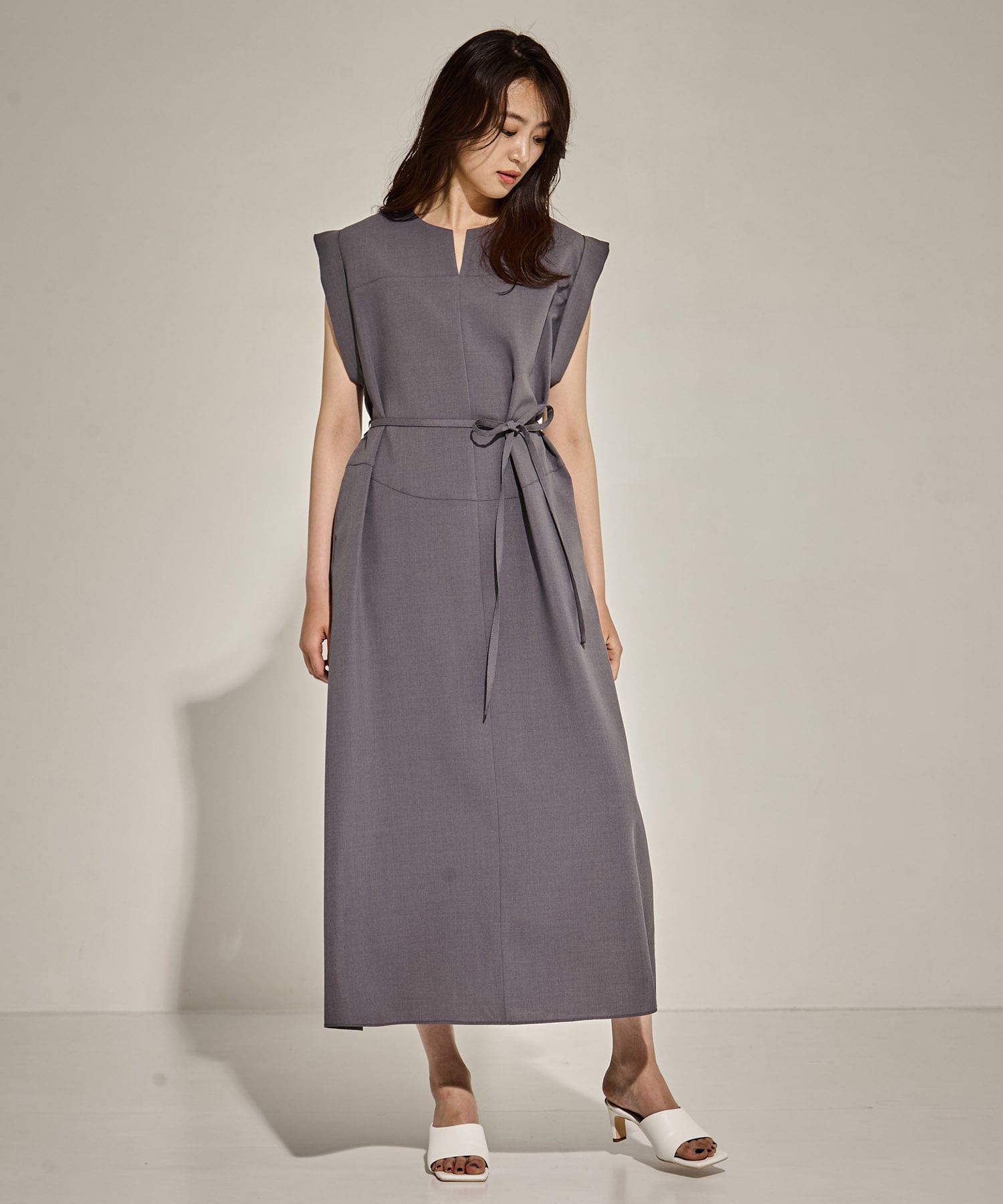 Back Tucked Dress STUDIOUS