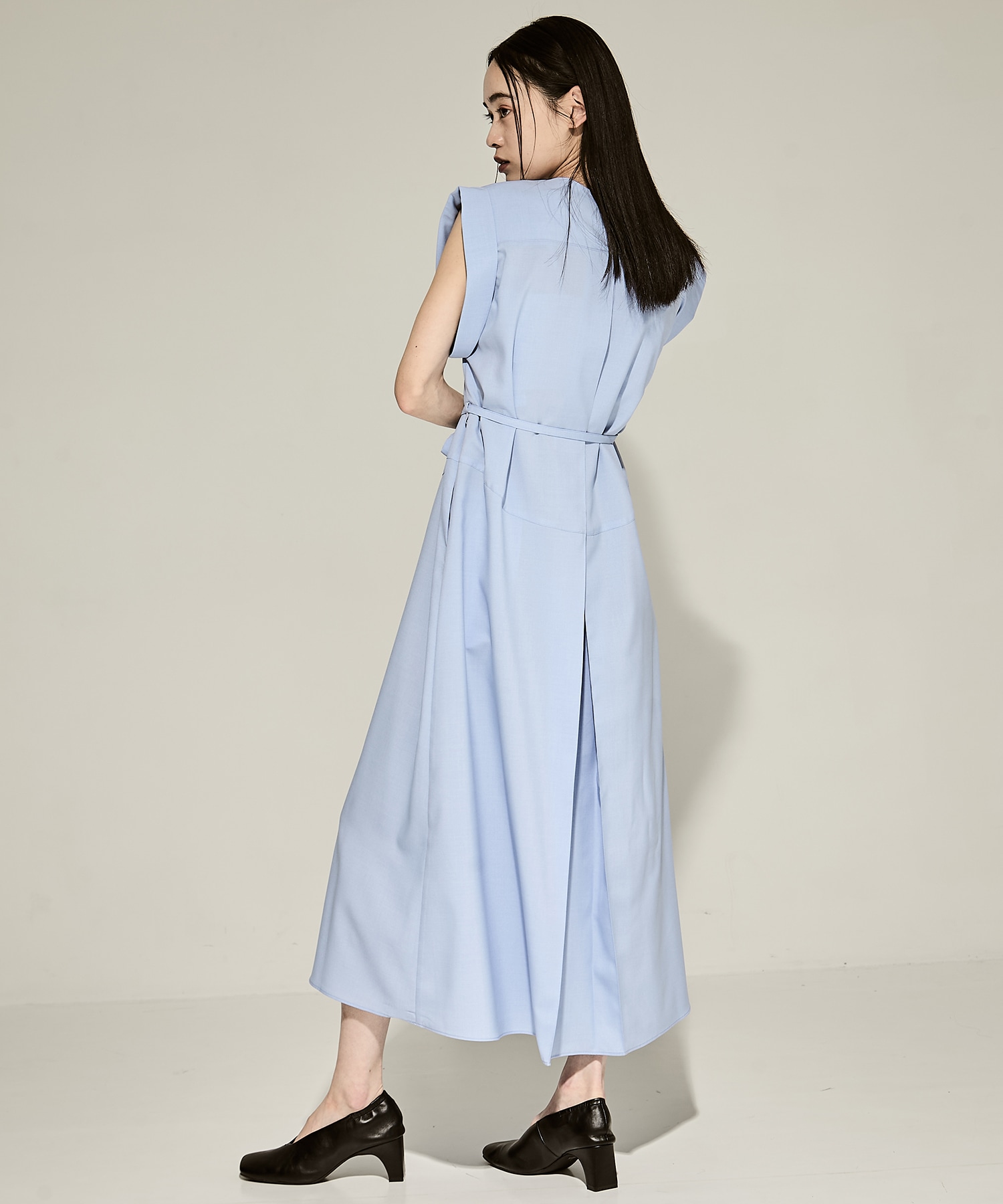 Back Tucked Dress STUDIOUS