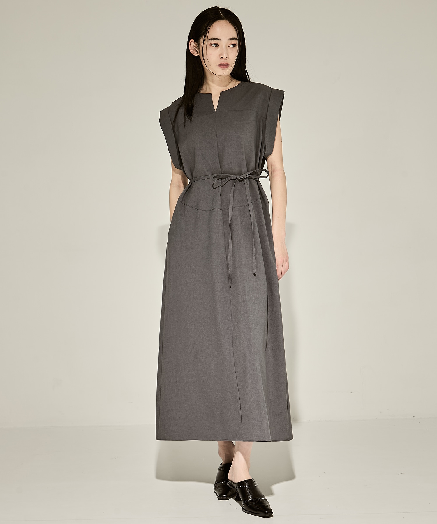 Back Tucked Dress STUDIOUS