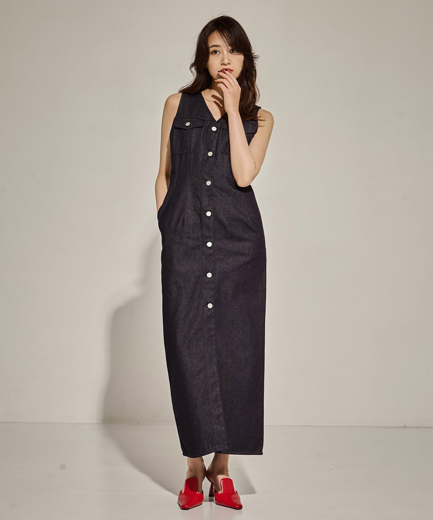 LADY DENIM N/S ONEPIECE CLANE