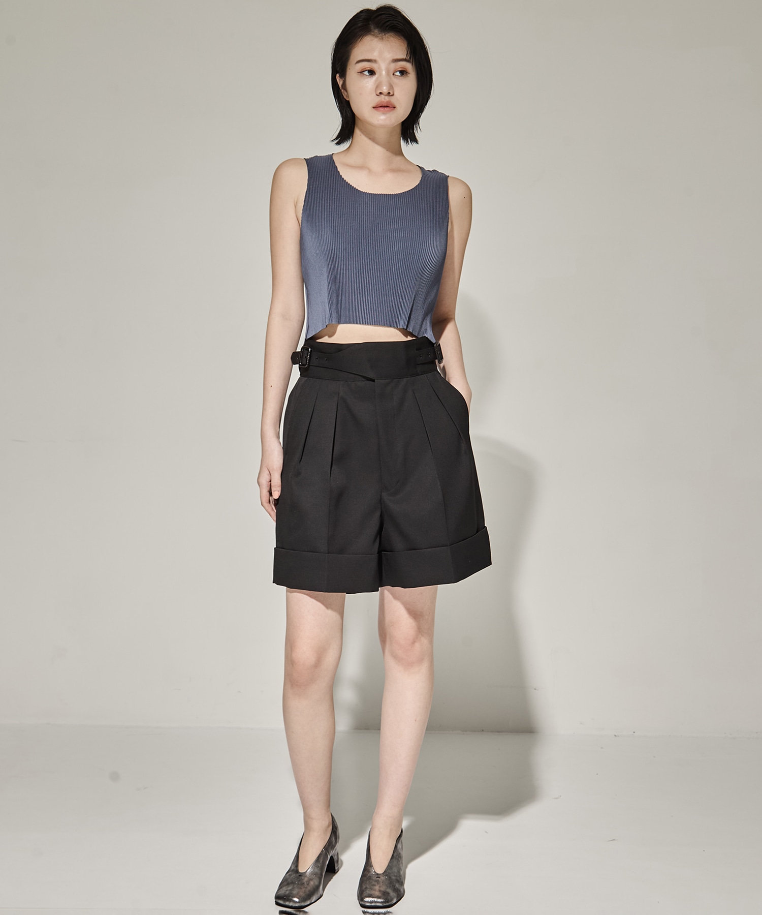 SHEER LAYERED SHORT SLEEVE TOP kotohayokozawa