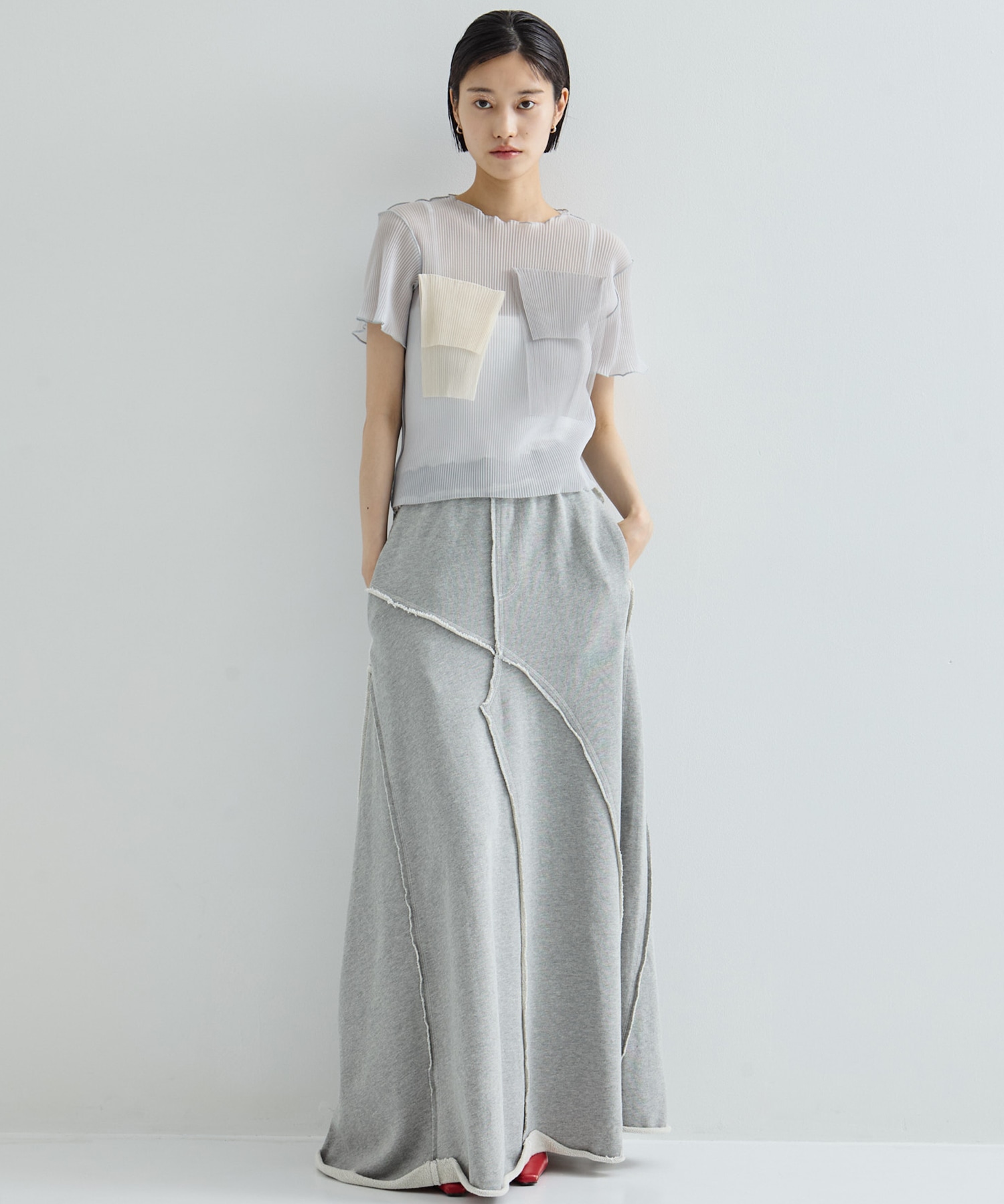 別注SHEER SHORT SLEEVE TOP kotohayokozawa