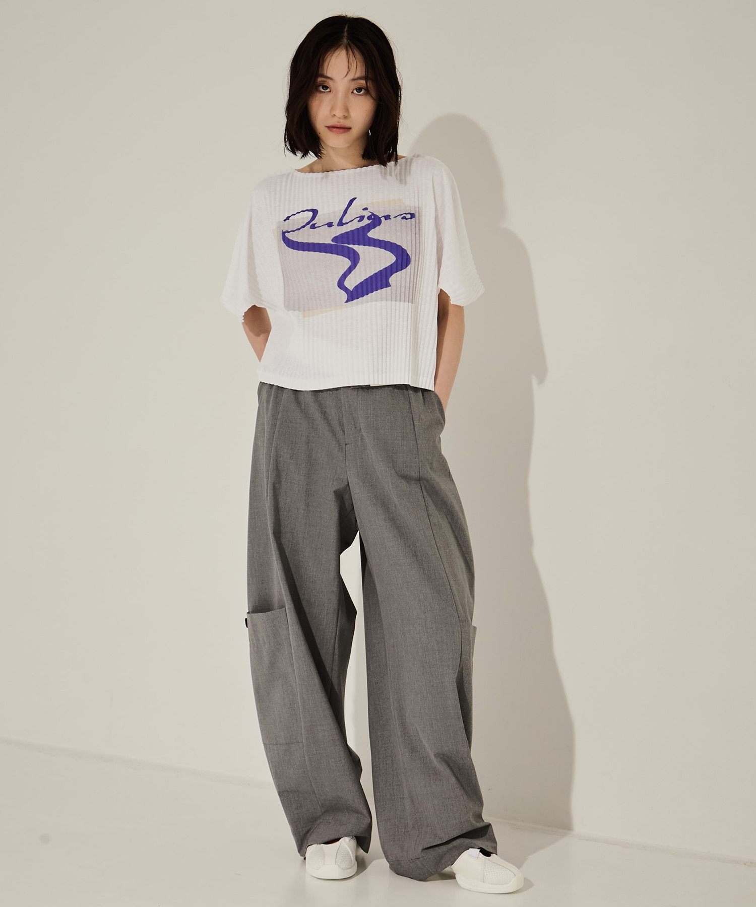 Pleats T-shirt YOHEI OHNO
