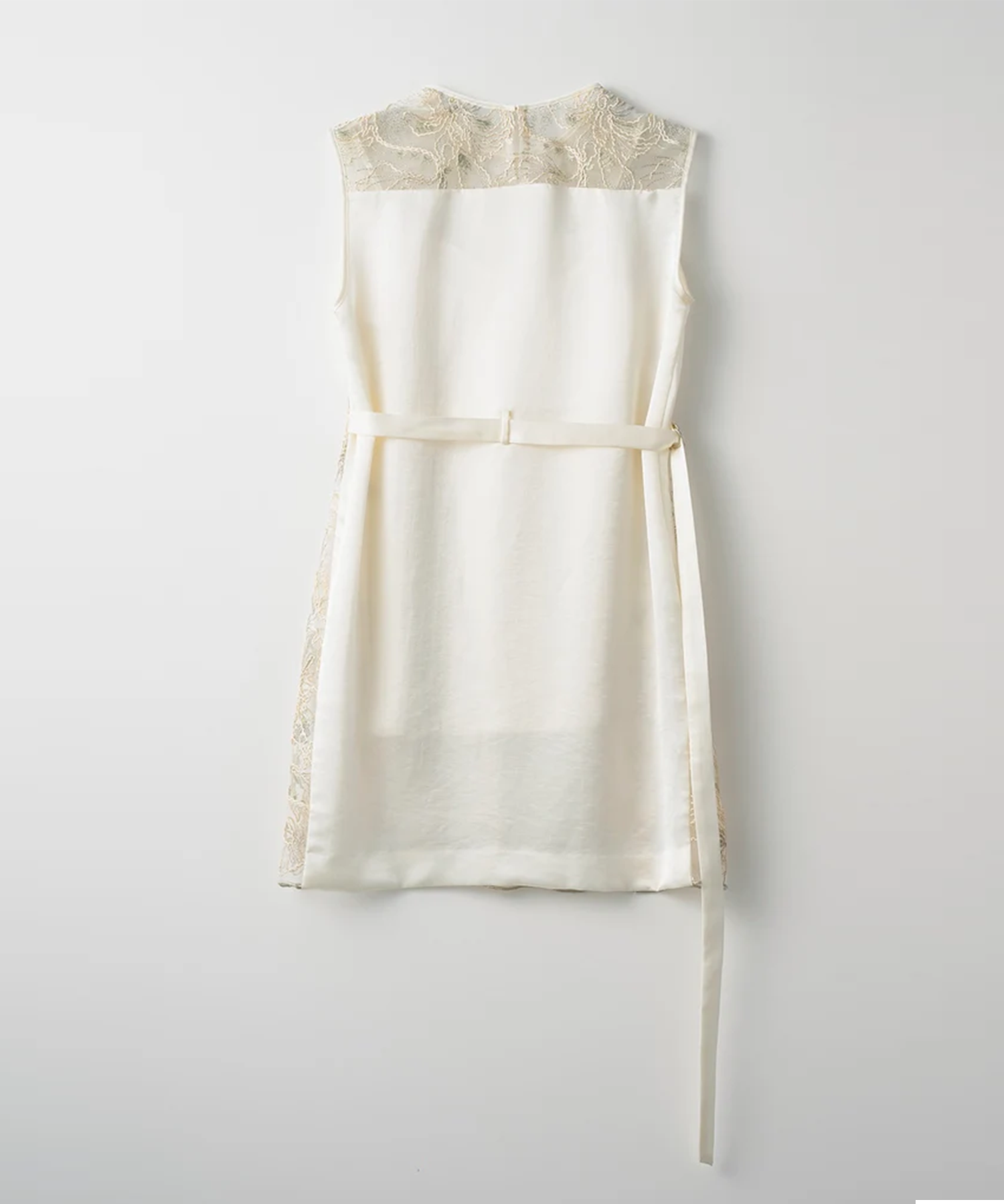 Seem flower lace sleeveless tops MURRAL