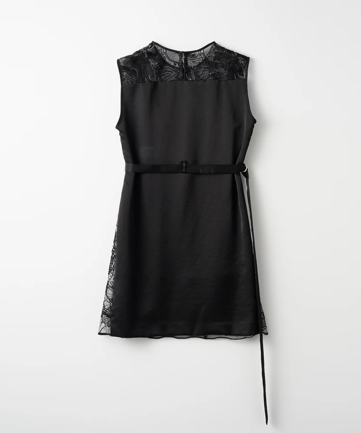 Seem flower lace sleeveless tops MURRAL