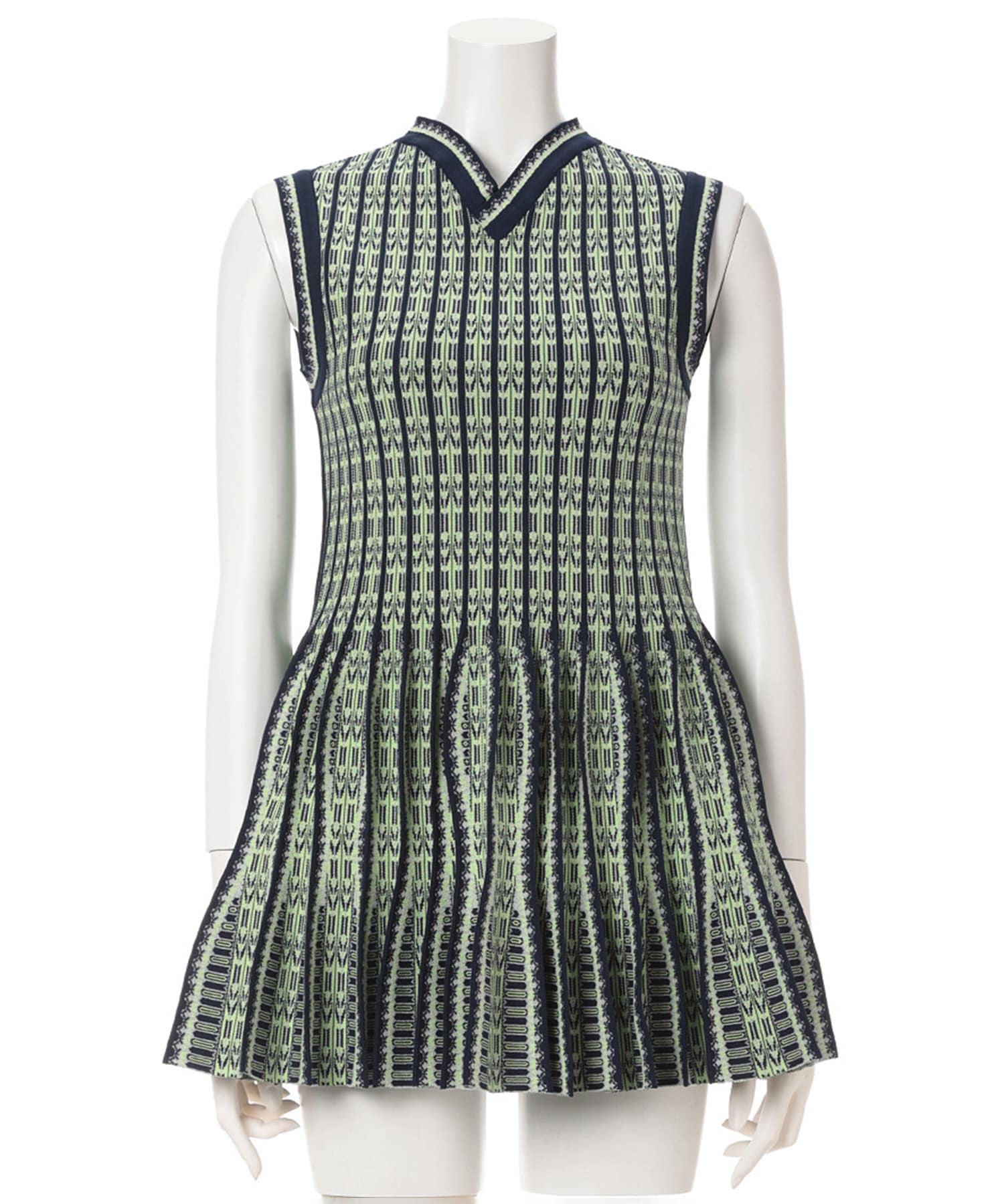 Lantern Knitted Volume Top Mame Kurogouchi