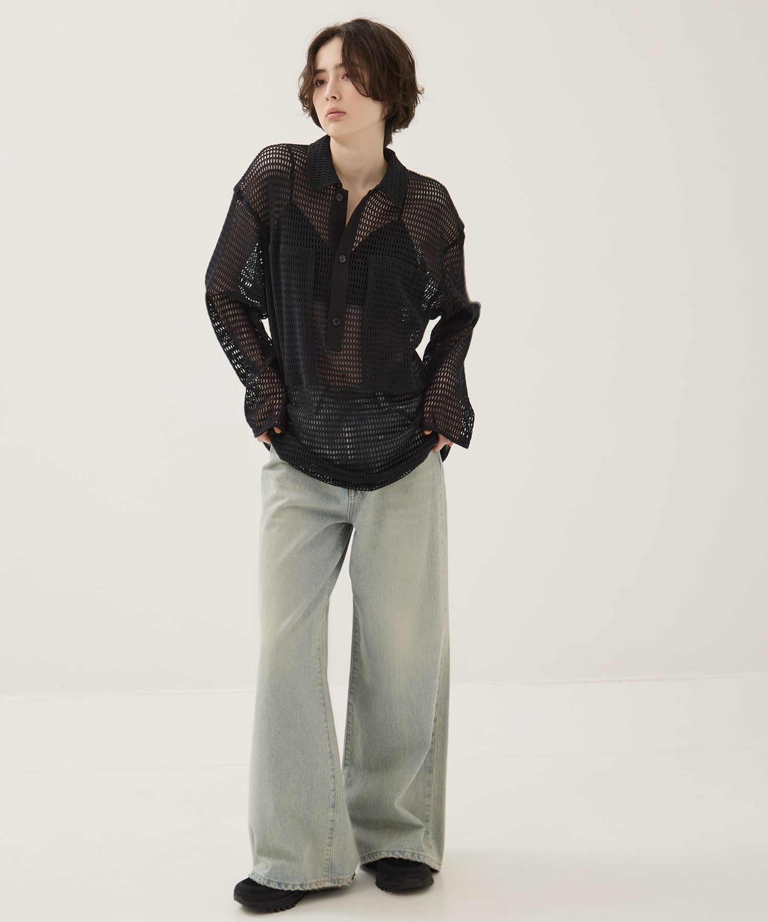 Semi Flare Dyed Jeans STUDIOUS