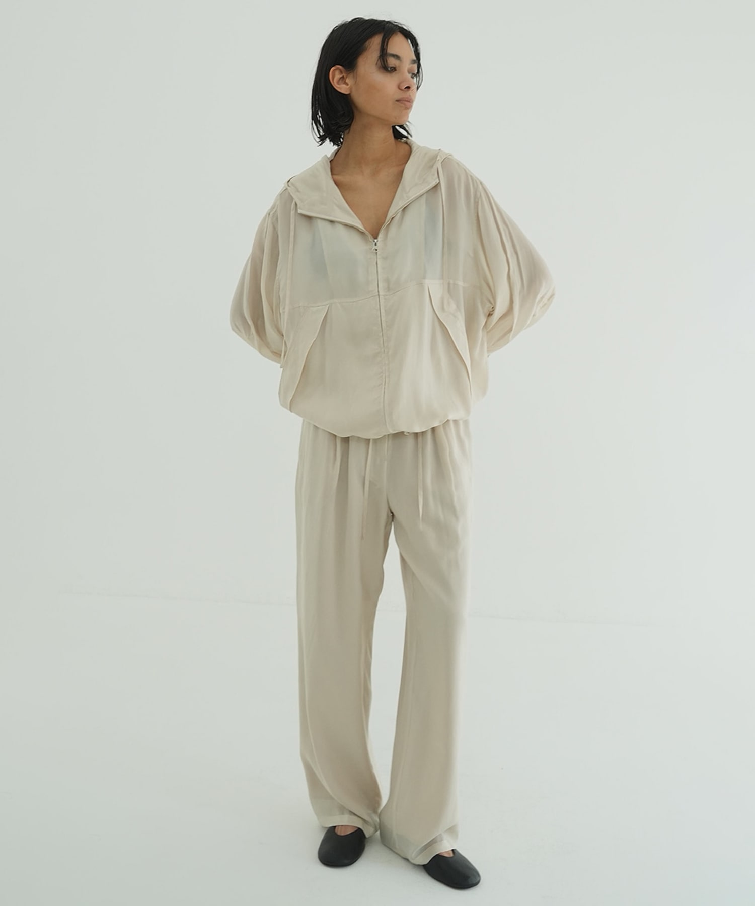 SHEER AIRY PANTS CLANE