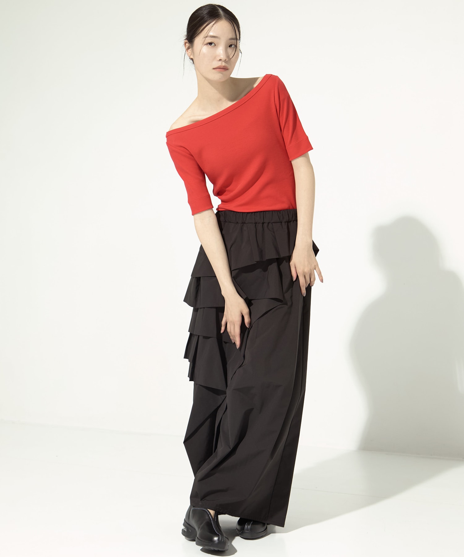 別注 RUFFLE PANTS TAAKK