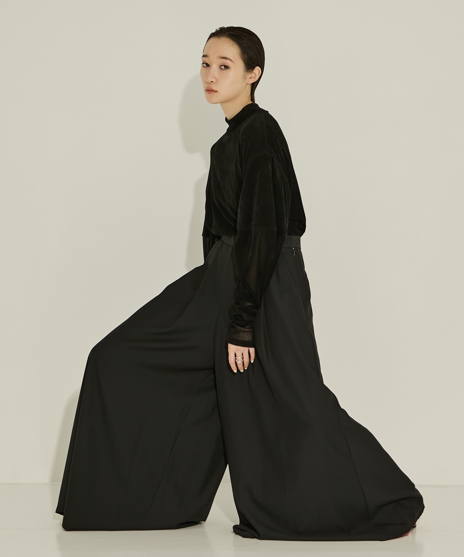Clarisse hakama pants AKIRANAKA