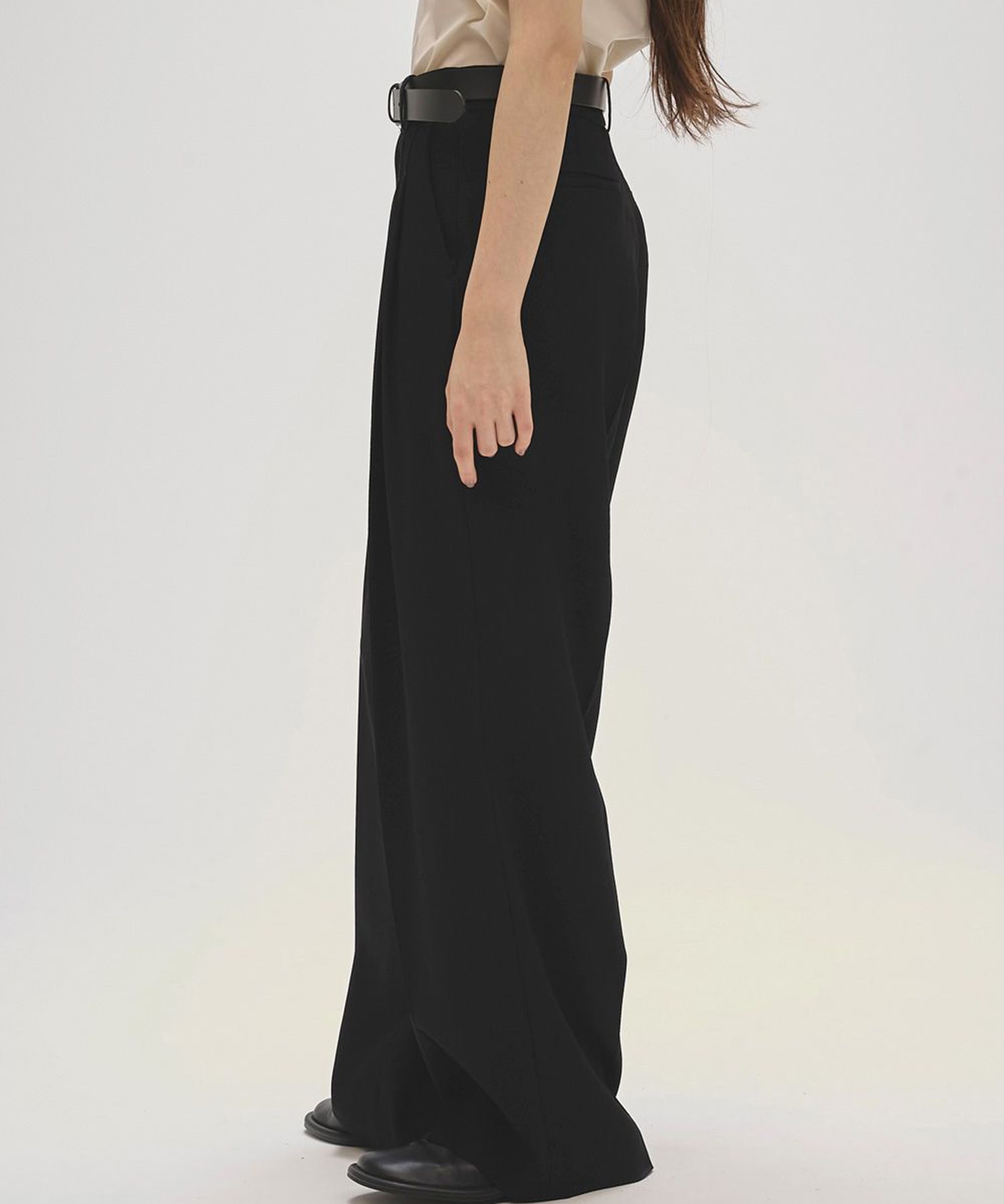 Tuck Wide Trousers TODAYFUL