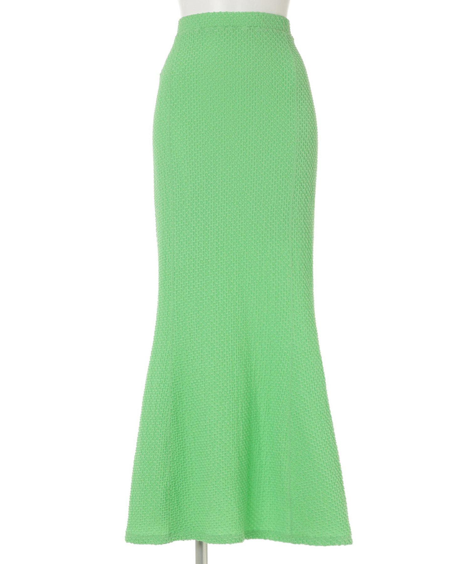 Shirring Jersey Jacquard Flare Skirt Mame Kurogouchi