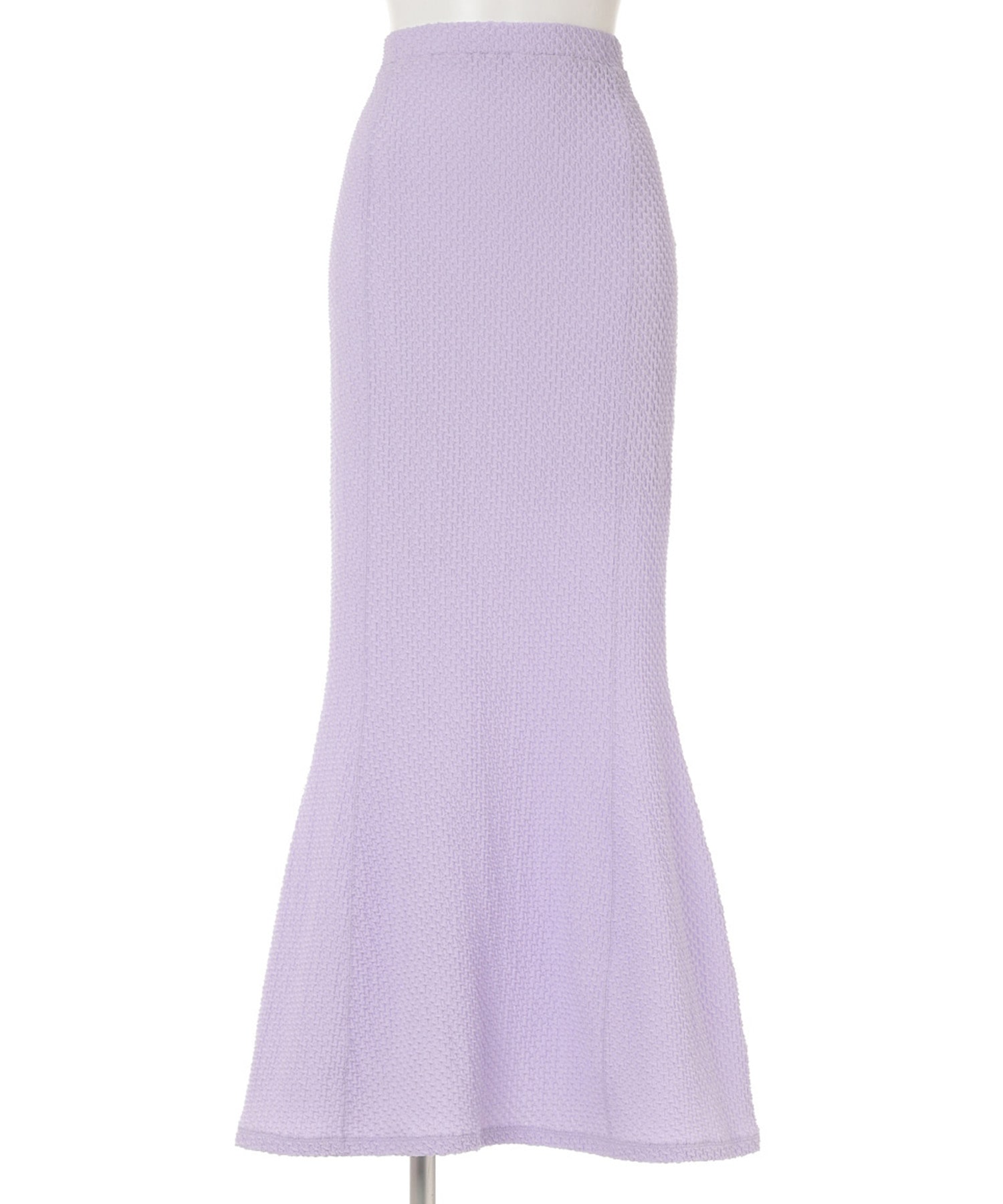 Shirring Jersey Jacquard Flare Skirt Mame Kurogouchi