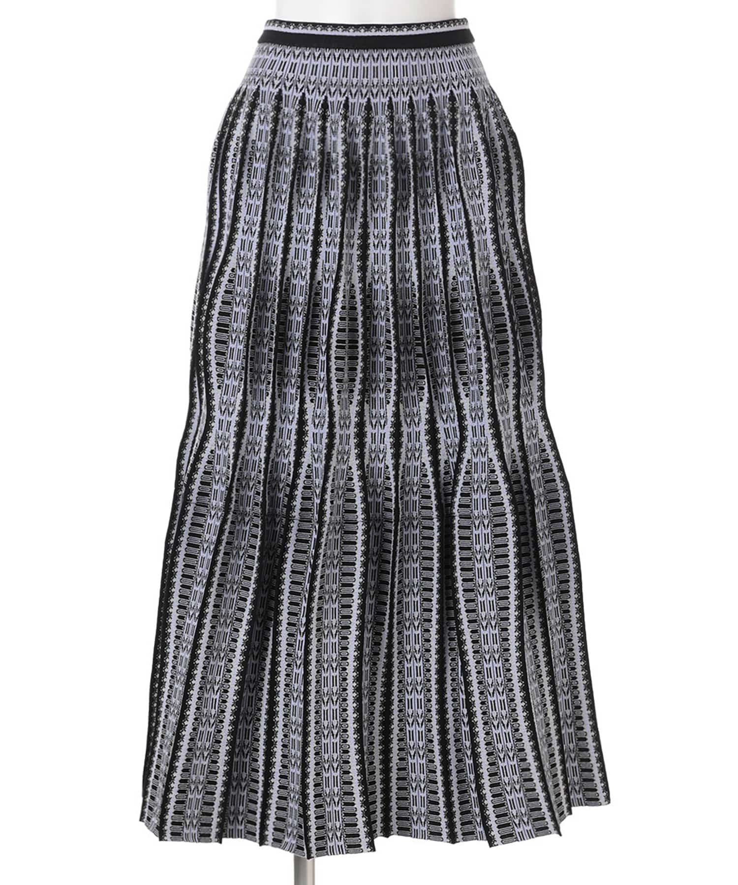 Lantern Knitted Volume Skirt Mame Kurogouchi