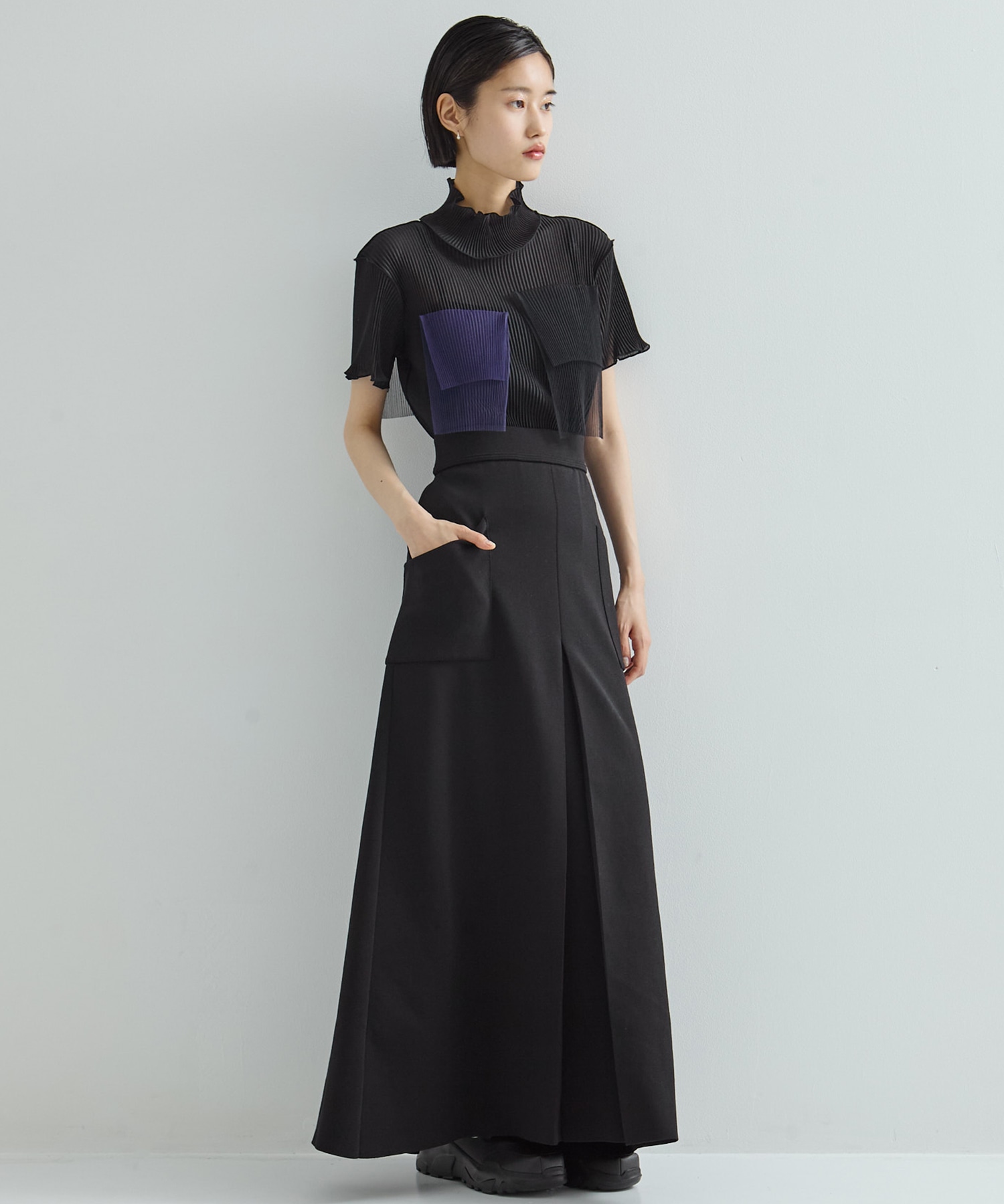 別注FLARE SKIRT WRAPINKNOT