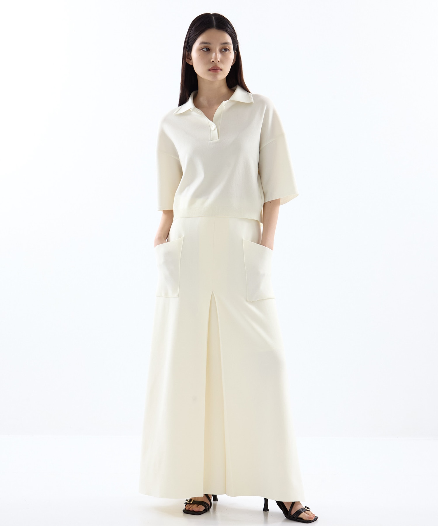 別注FLARE SKIRT WRAPINKNOT
