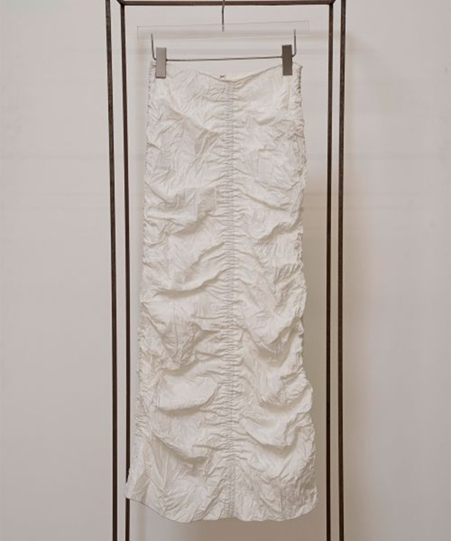 Chambray Gather Skirt TODAYFUL