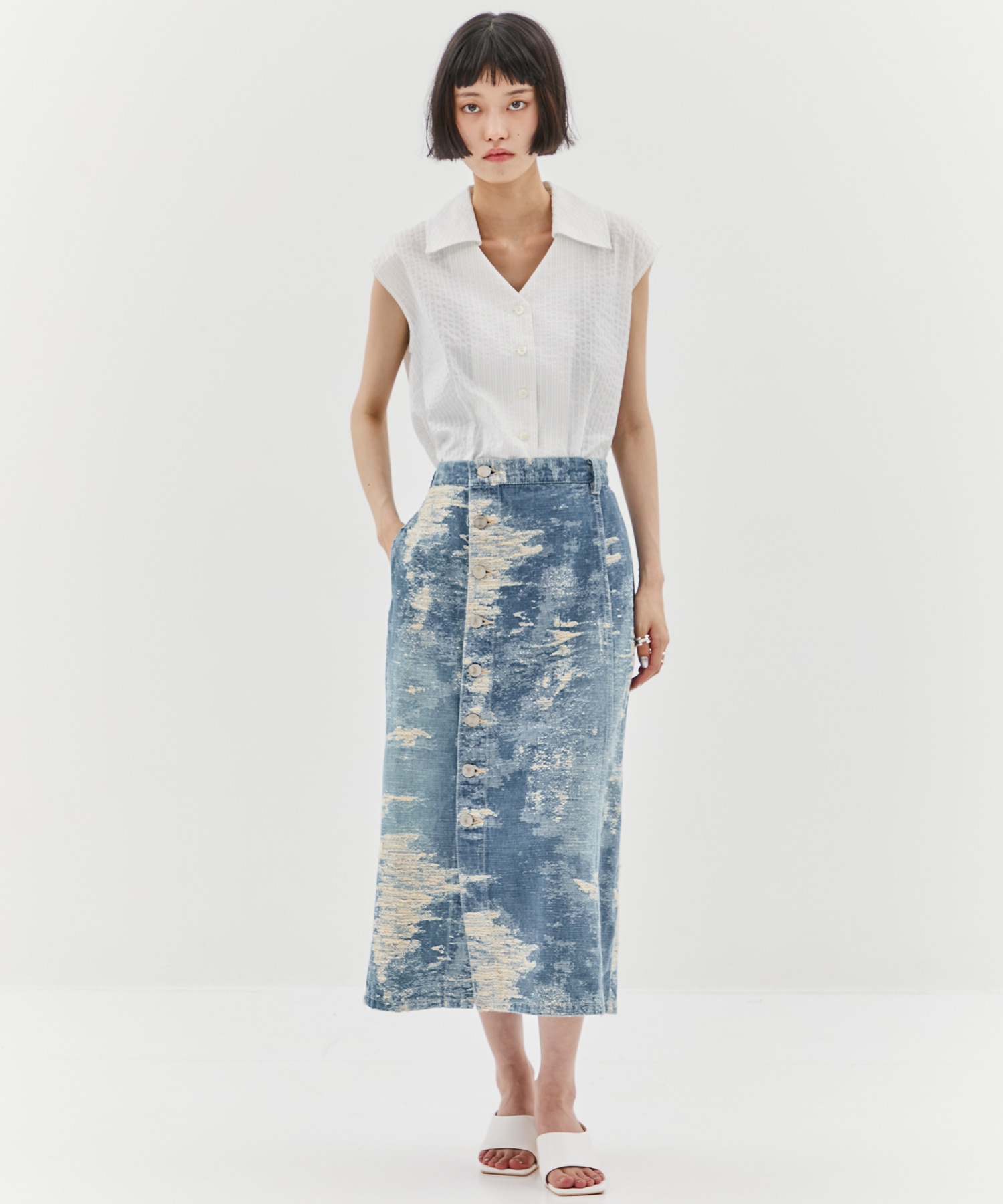 DENIM SKIRT TAAKK