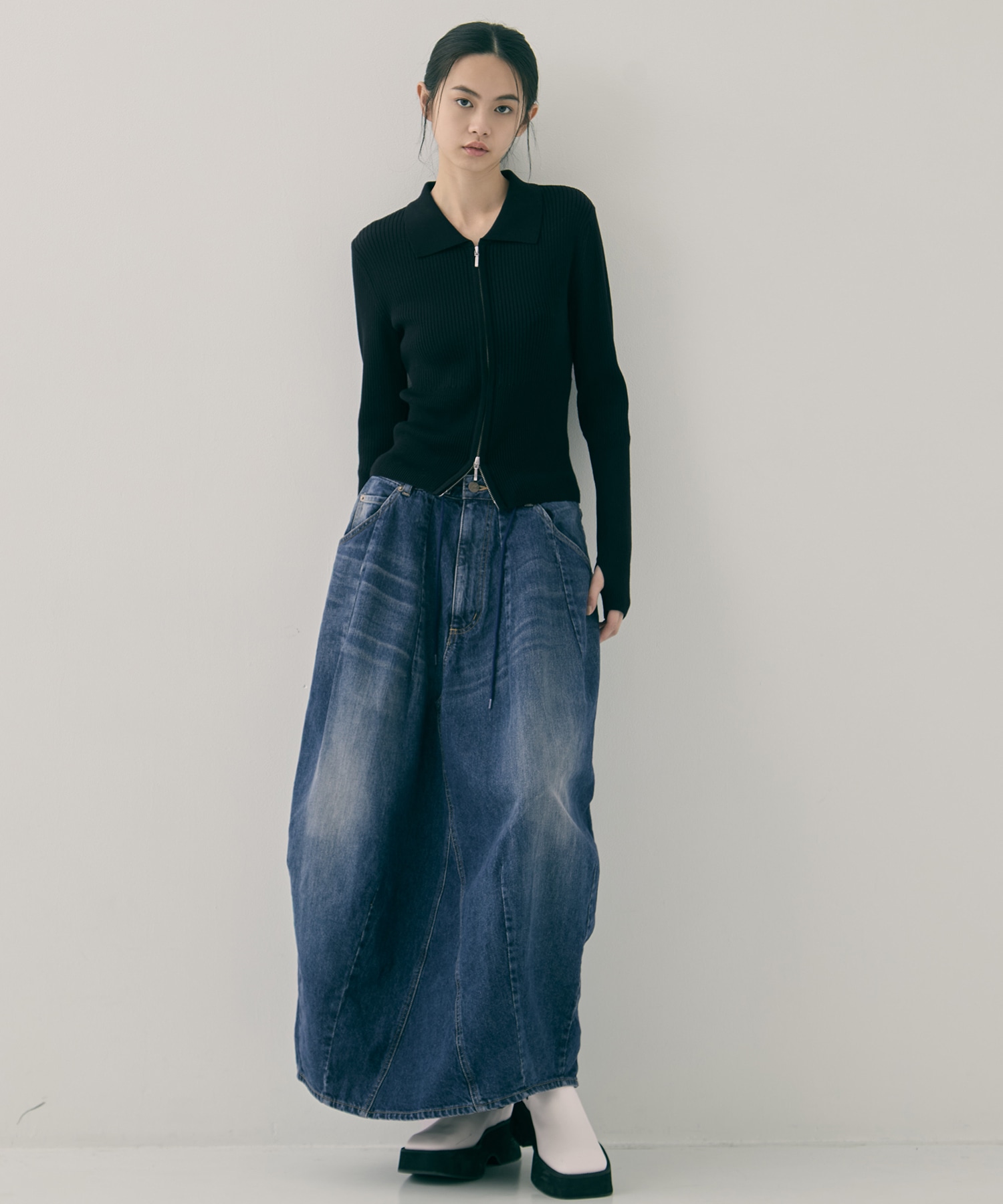 H.D. Jean Skirt - 12oz Denim Needles