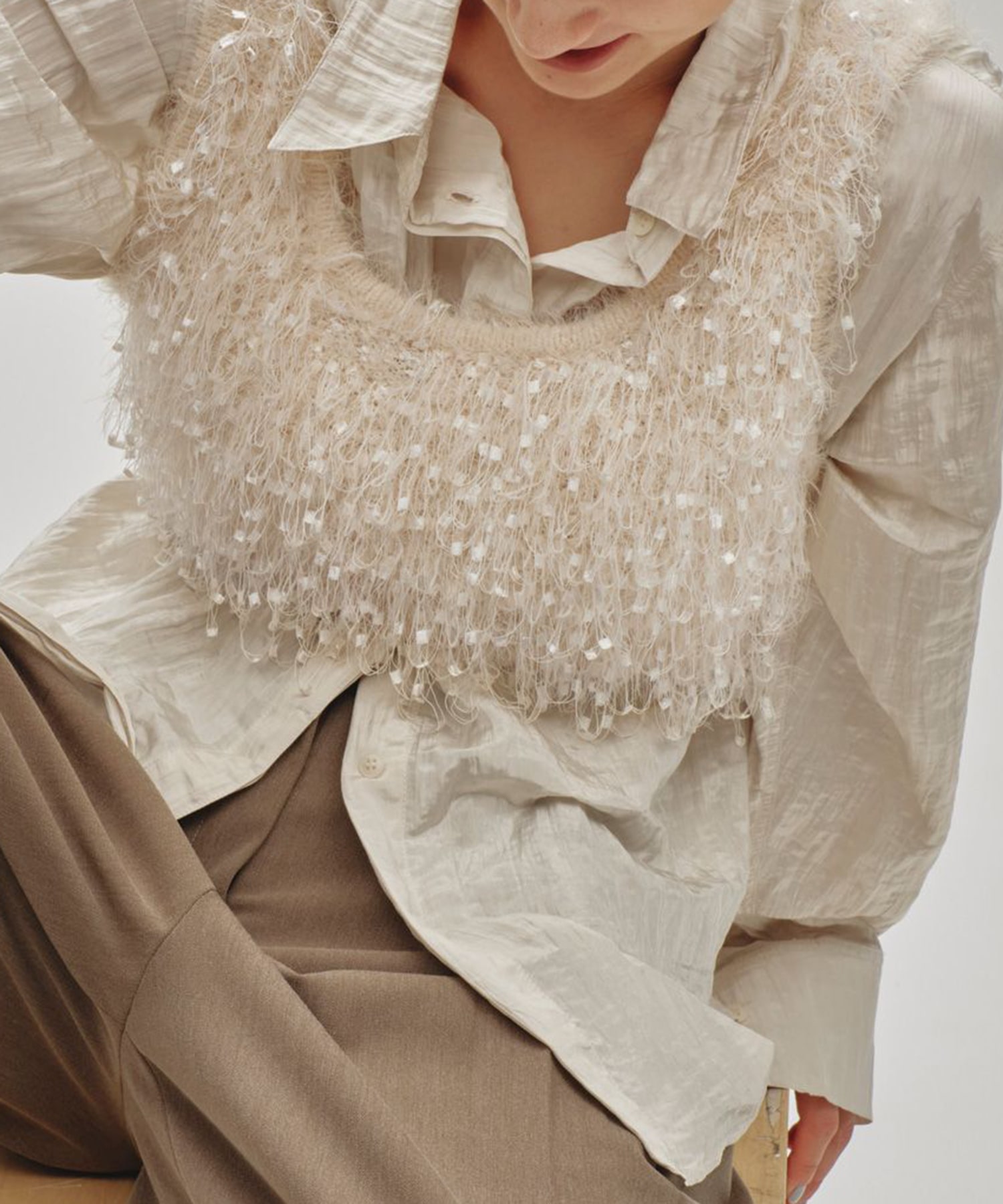 Fringe Knit Buistier TODAYFUL