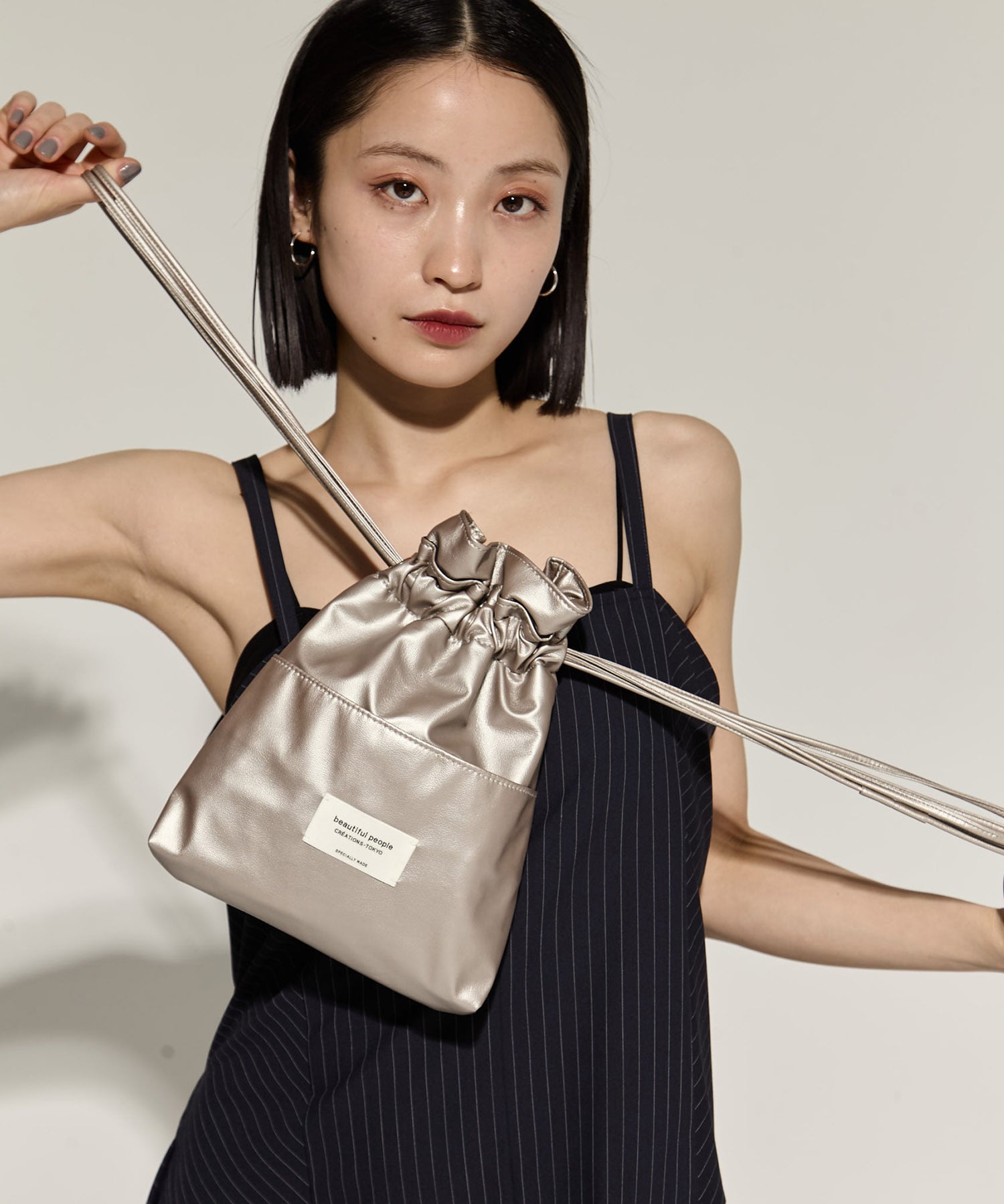 別注2wayショルダー巾着バッグ beautiful people