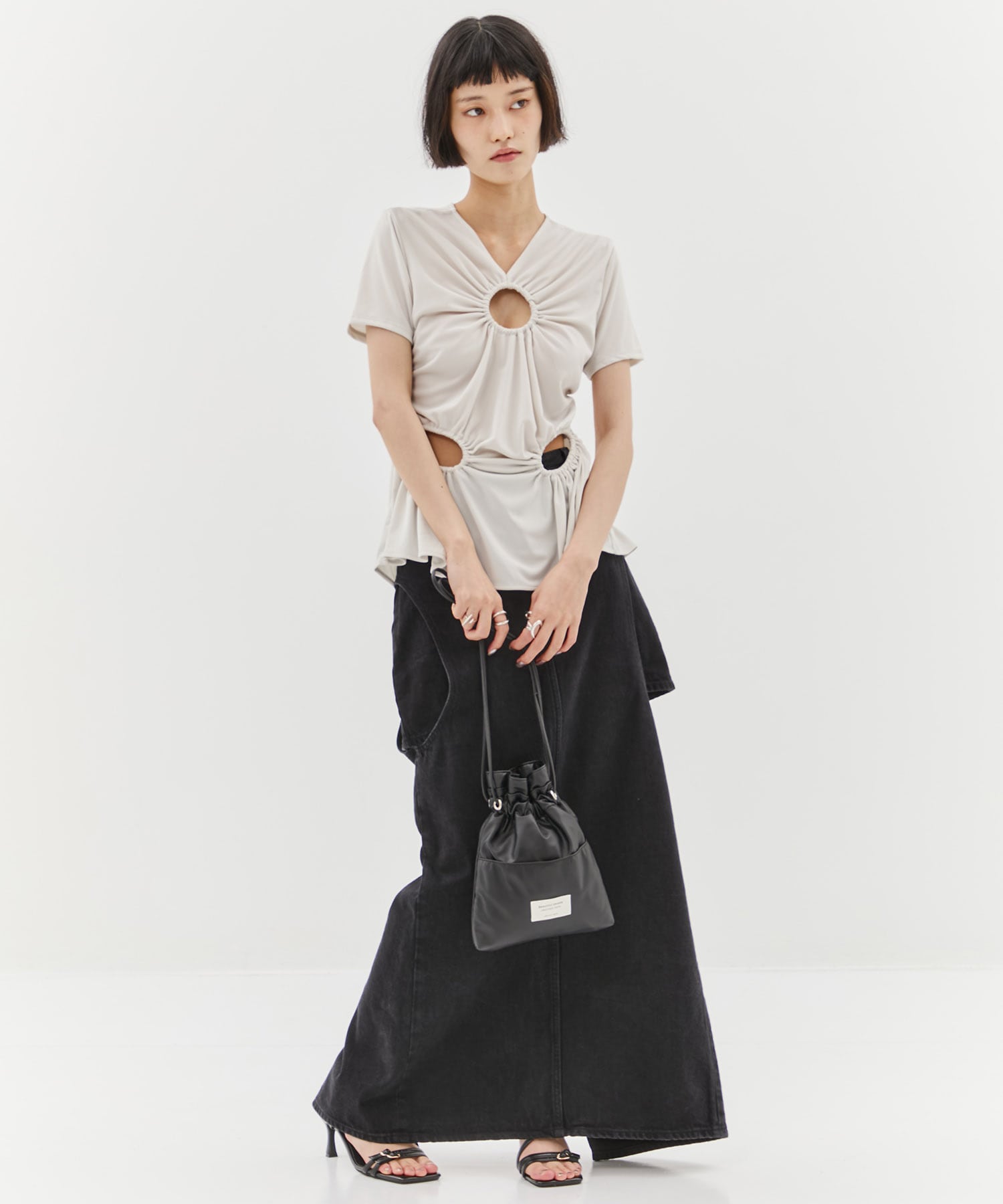 別注2wayショルダー巾着バッグ beautiful people