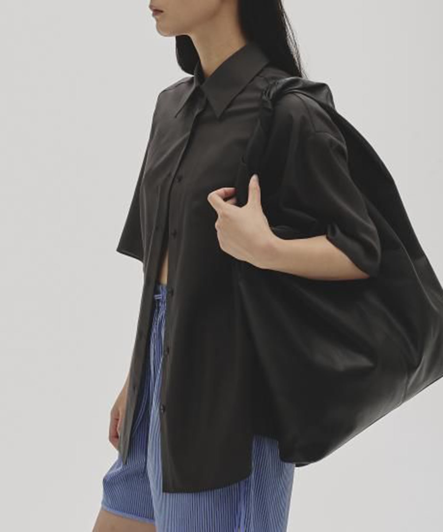 Silk100％　Harfsleeve Shirts TODAYFUL