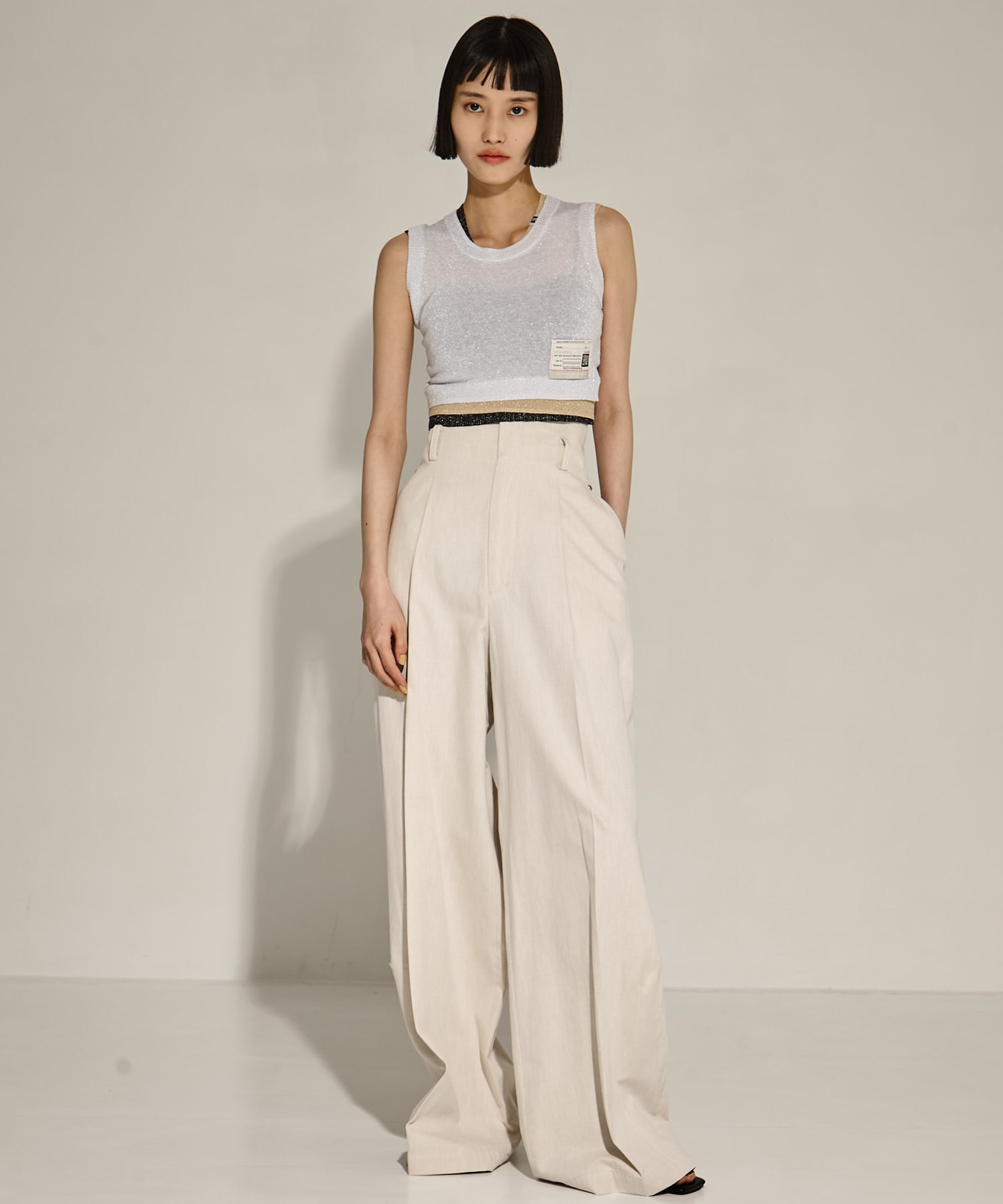 LAYERED TANKTOP Maison MIHARA YASUHIRO