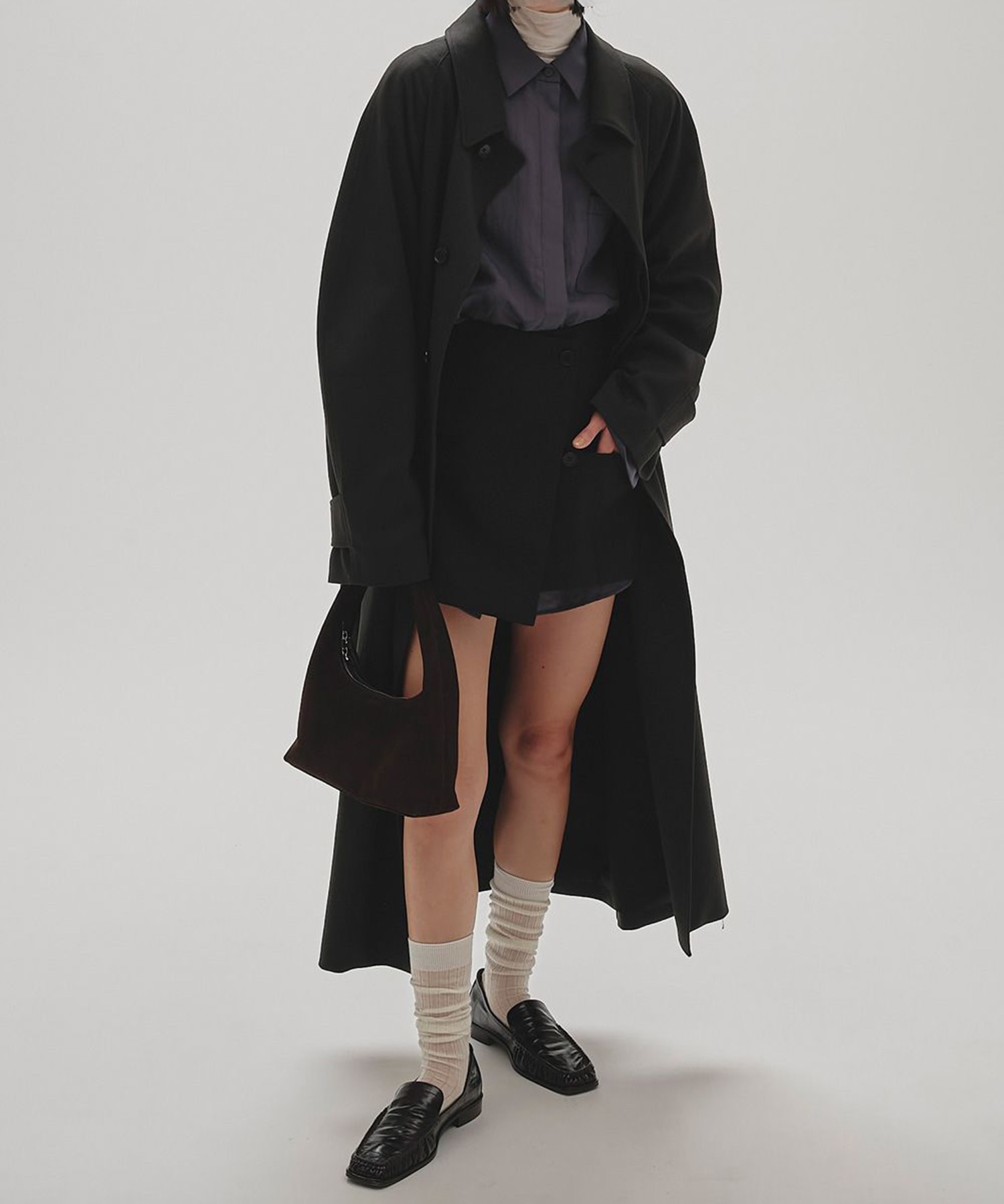 Round Leather Bag TODAYFUL